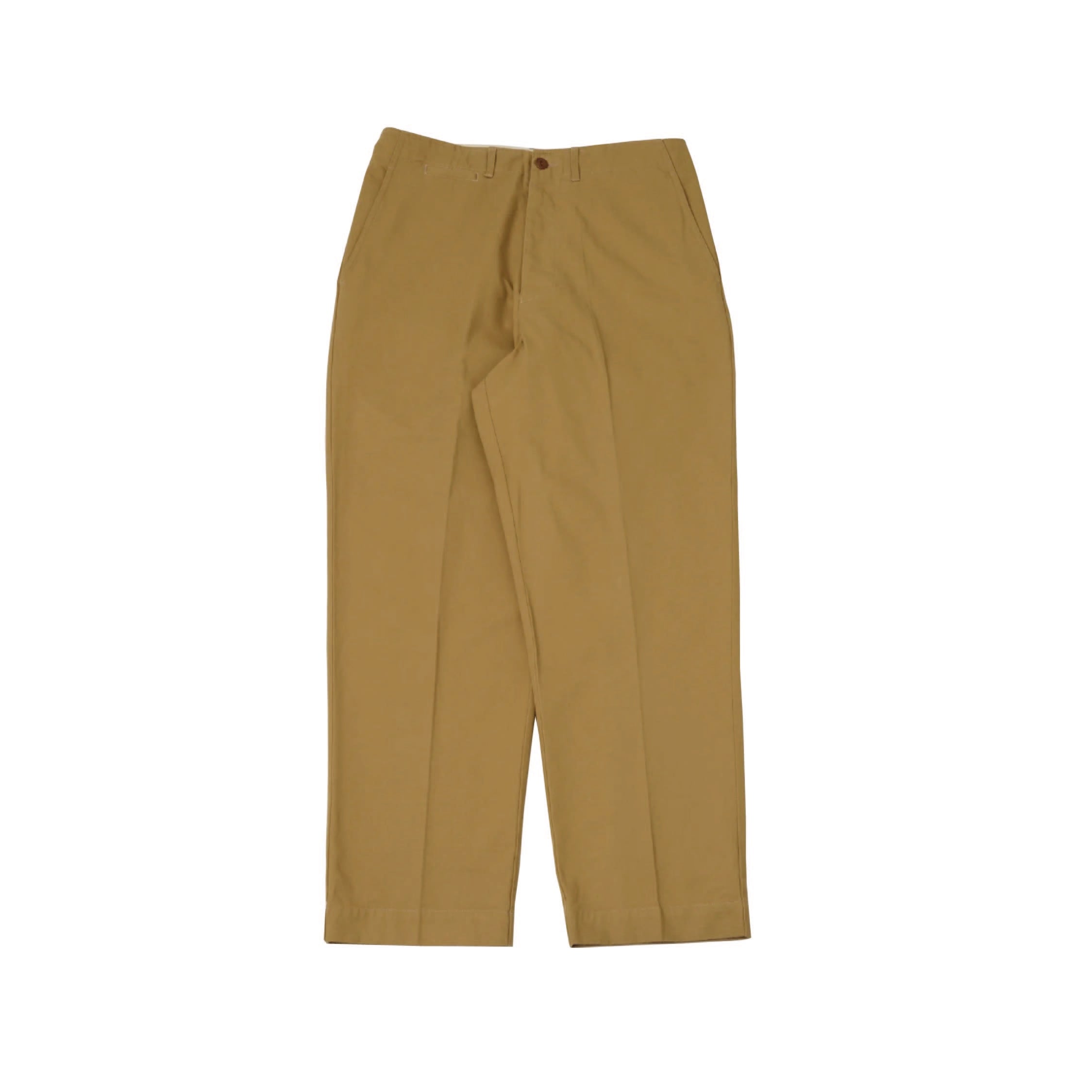 1920's Cotton Twill Worker Chino - Khaki