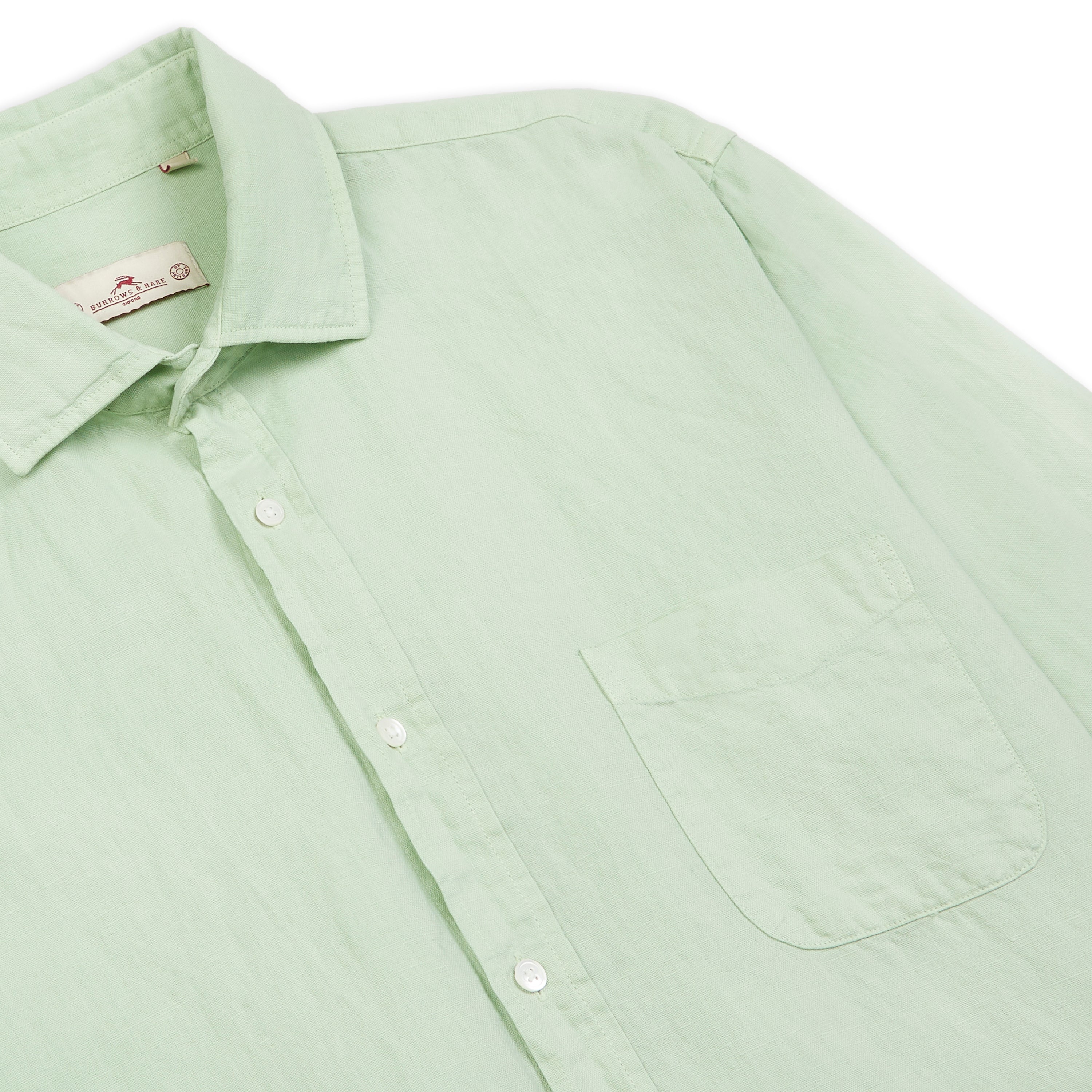 Linen Shirt - Mint