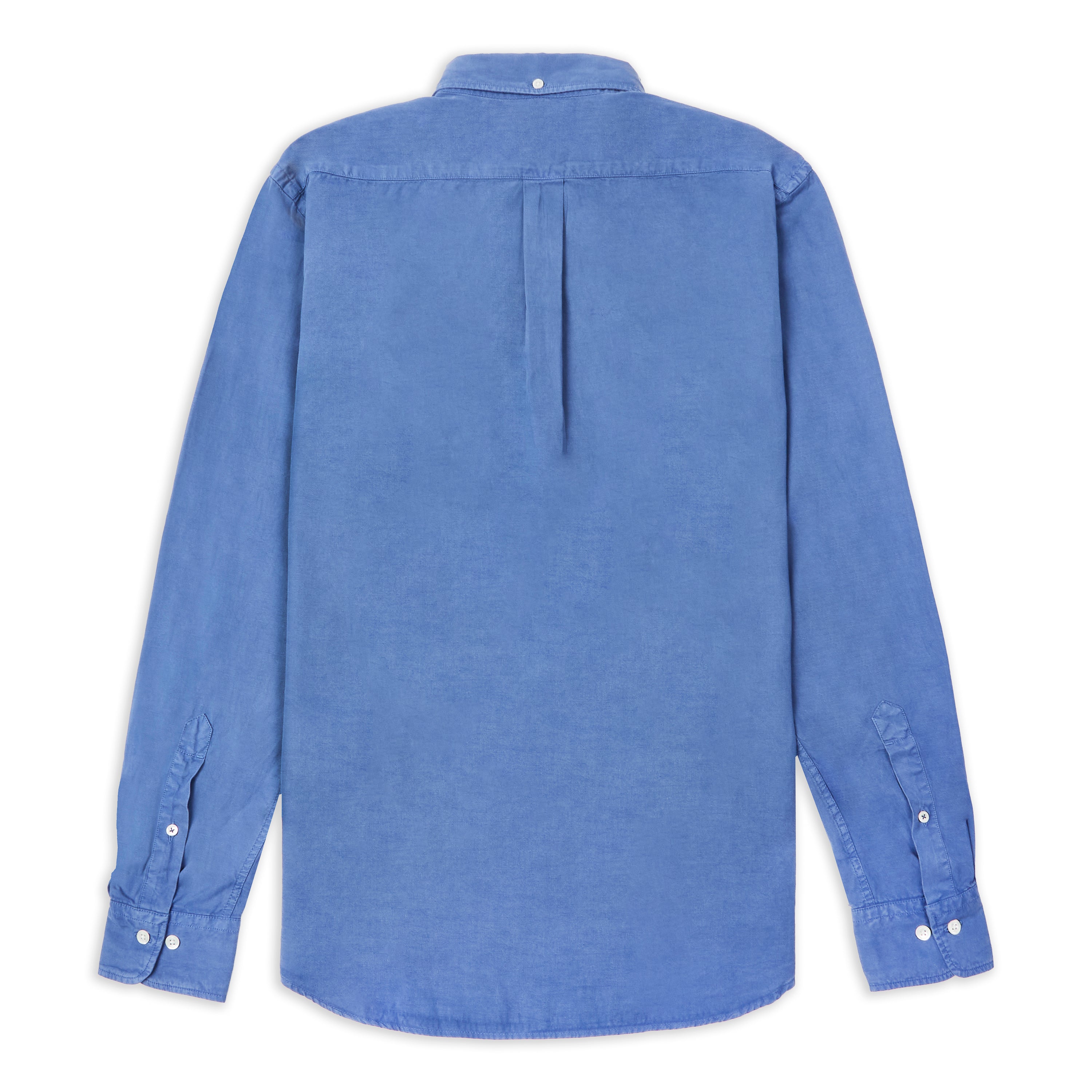 Hartford Pitt Pat Button Down Shirt - Nautic Blue