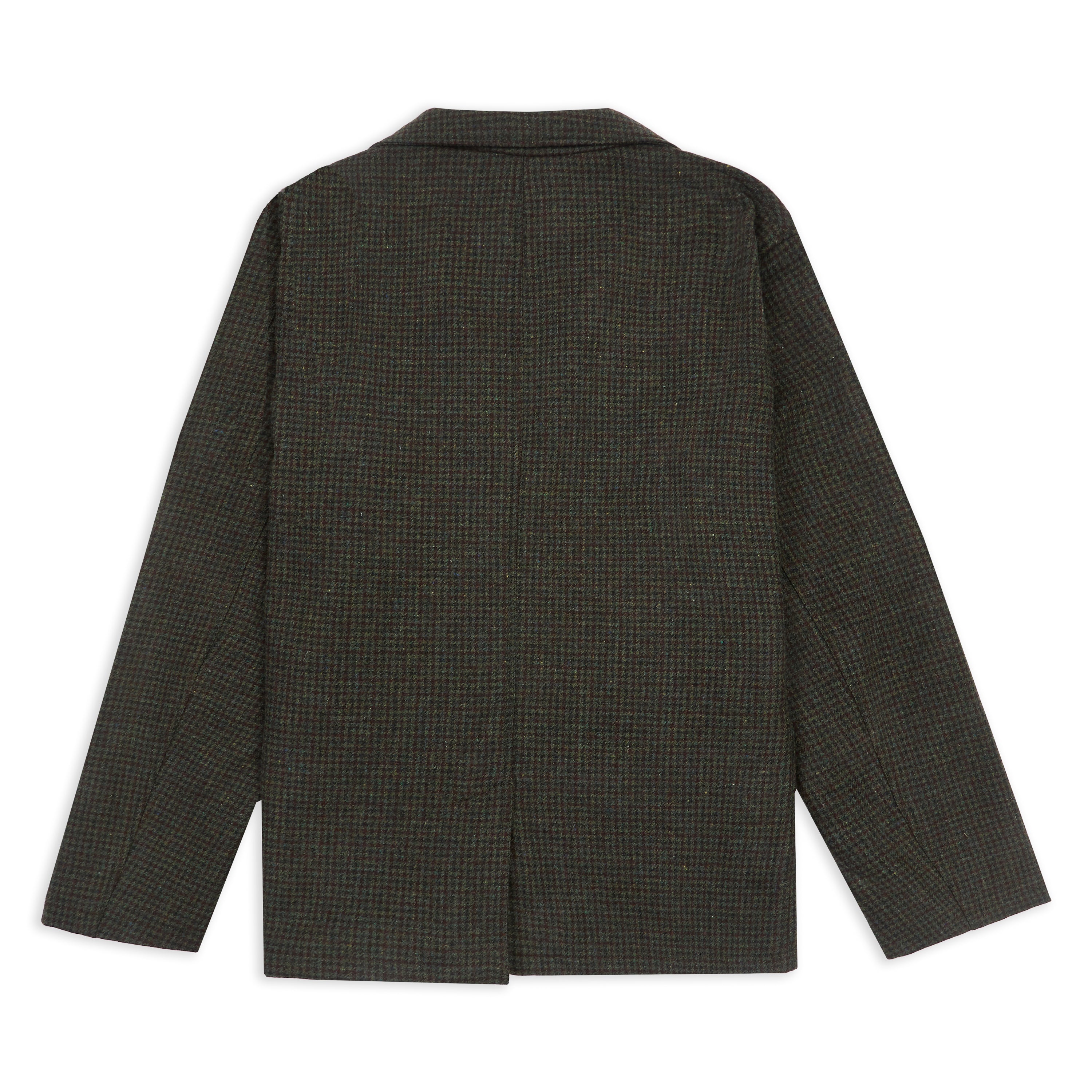 Hartford Jonny Dogtooth Blazer - Green