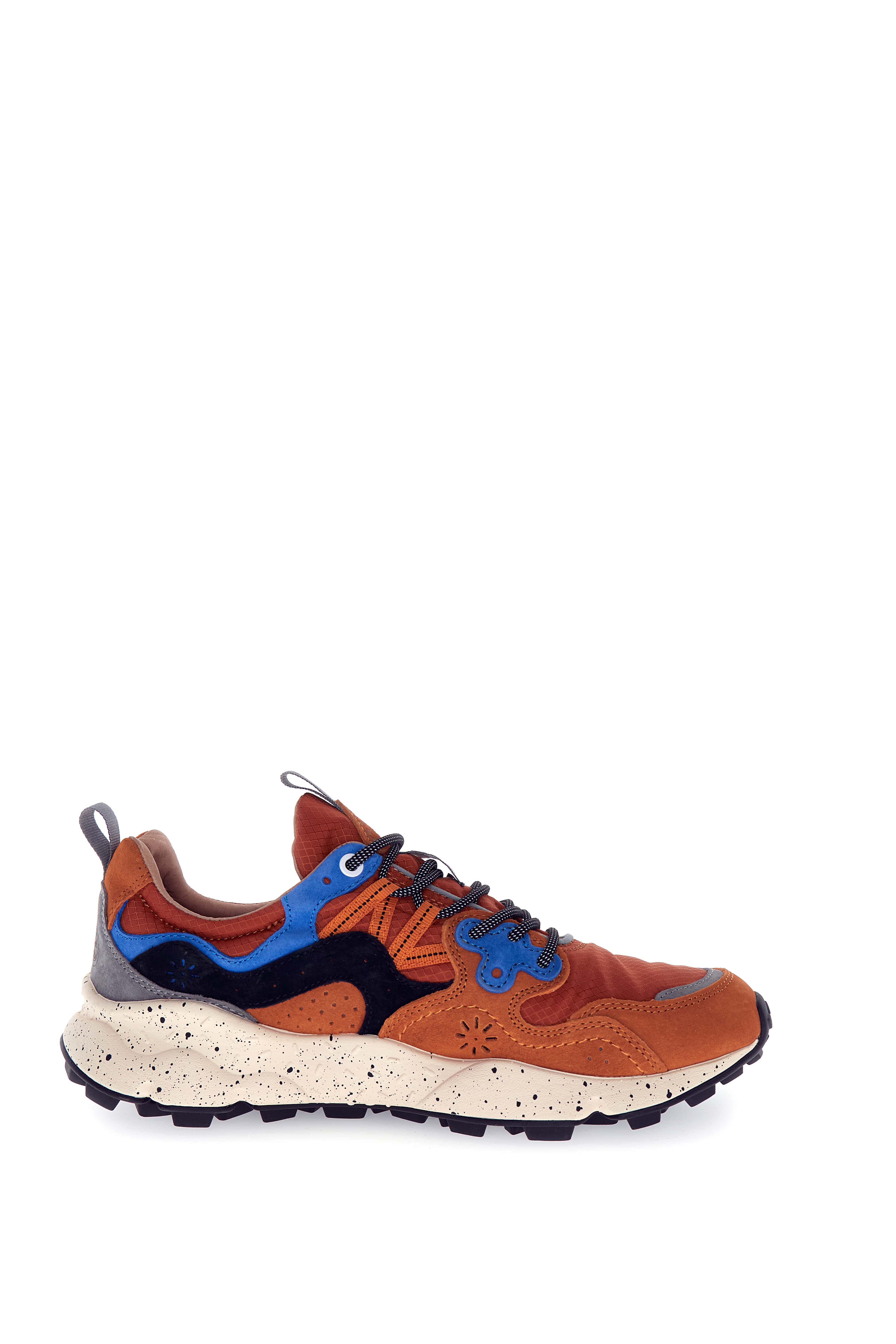 Yamano 3 Suede/Nylon Squared Coral Deep Blue Black