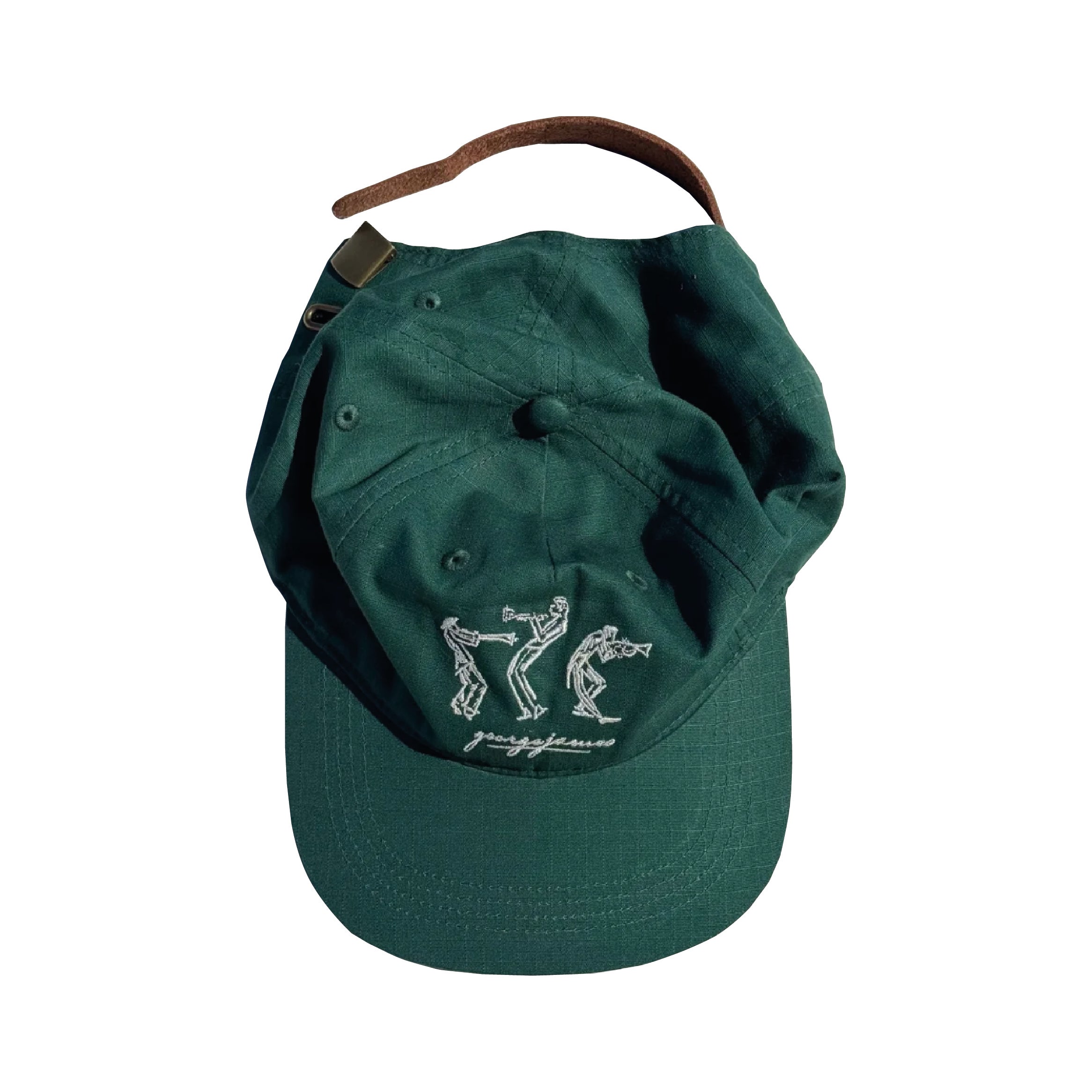 Ripstop Jazz Logo Cap - Forest Green