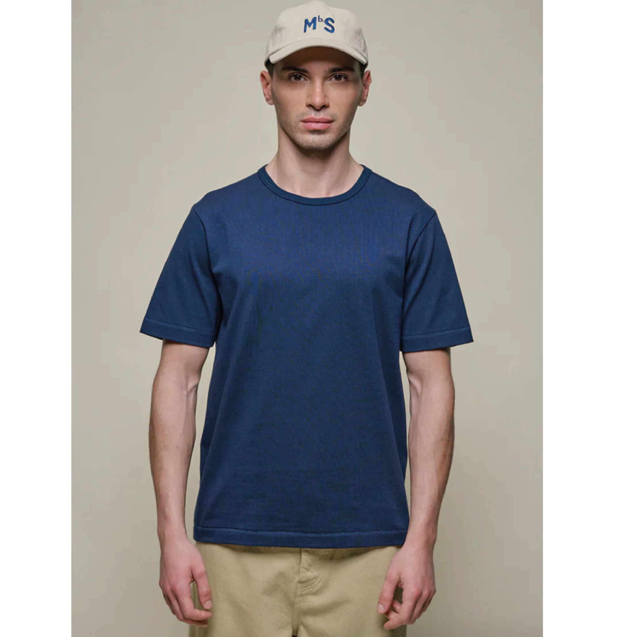 Mid-Century Machine Refined Fit T-Shirt - Ink Blue