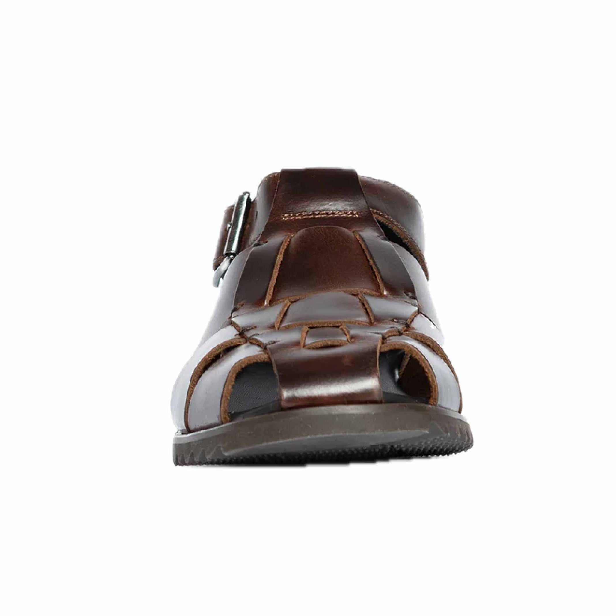 Rear view of Paraboot Pacific - Lisse America sandals.