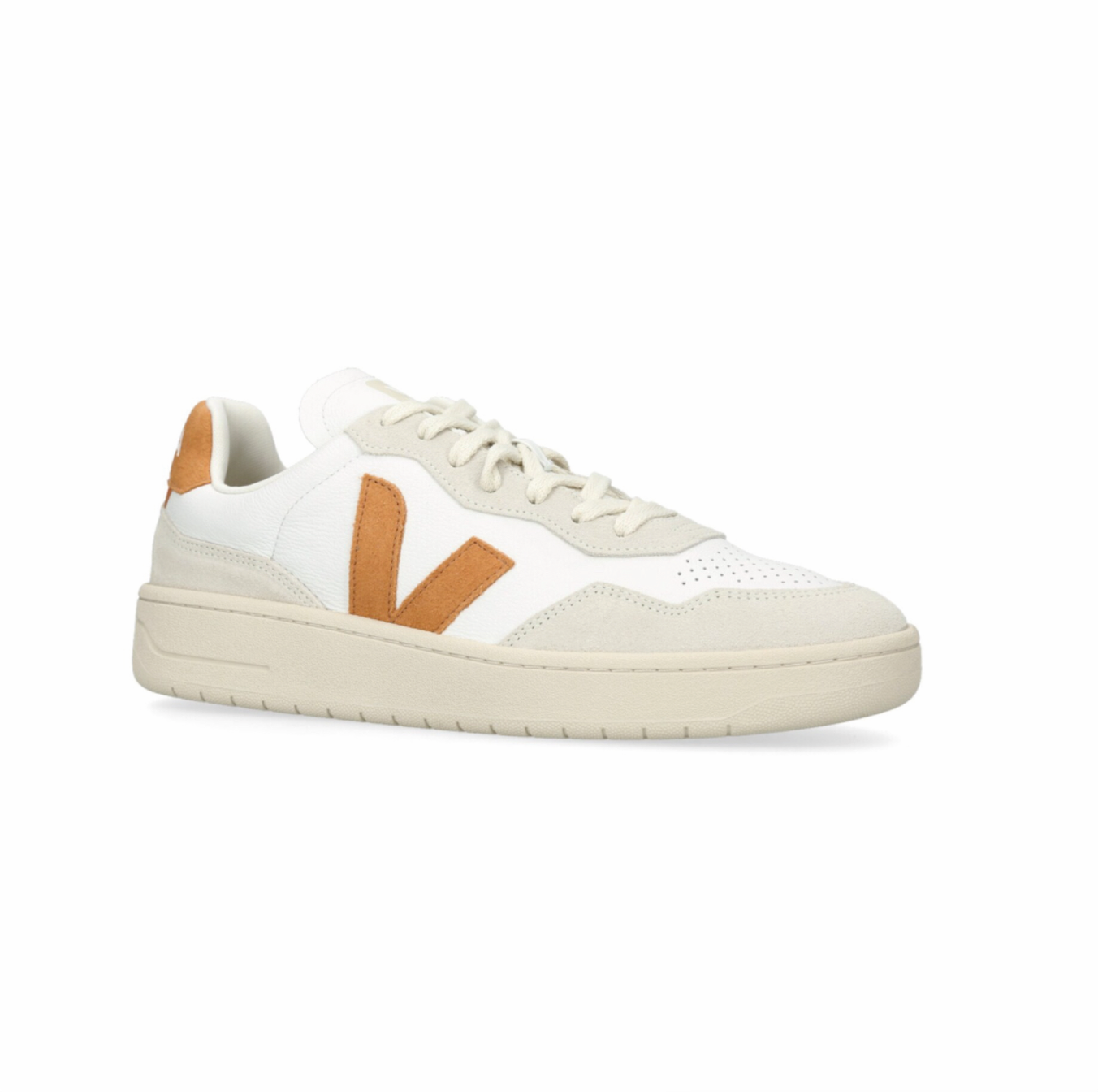 V-90 Leather Trainer - Extra White Umber
