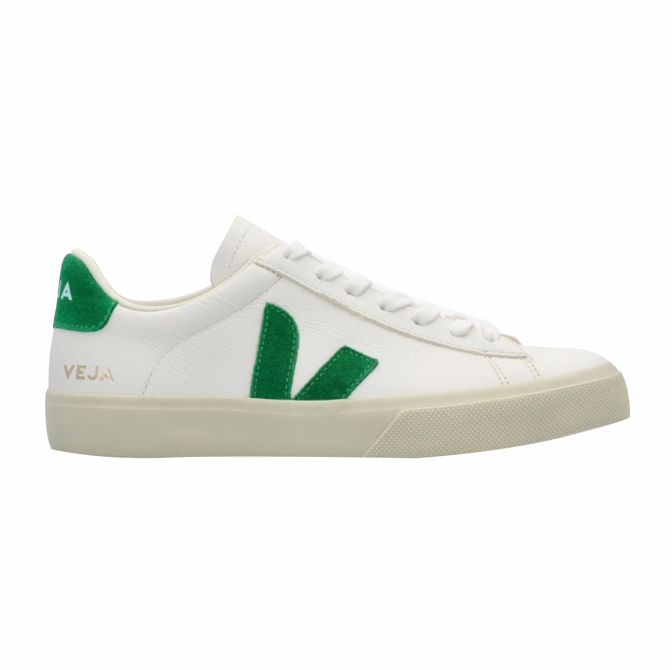 Campo Chromefree Leather Trainer - Extra white Emeraude