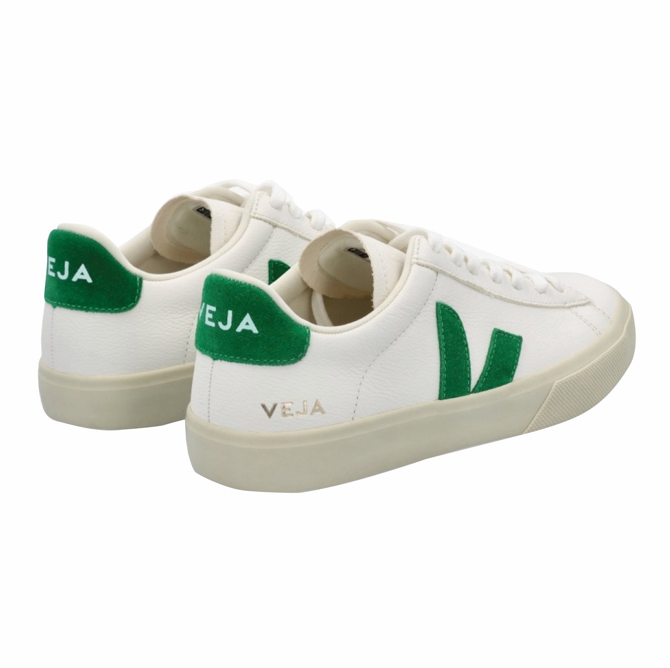 Campo Chromefree Leather Trainer - Extra white Emeraude