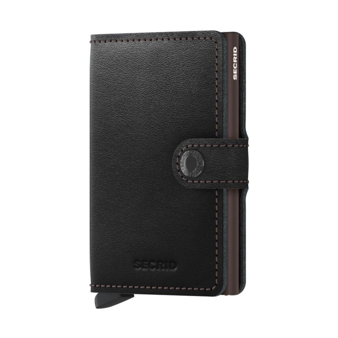 RFID Miniwallet Original - Black-Brown