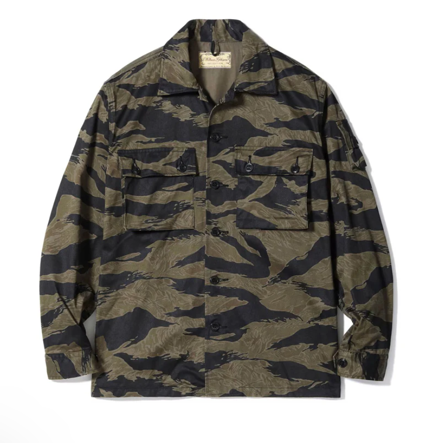 Black Tiger Pattern Jacket