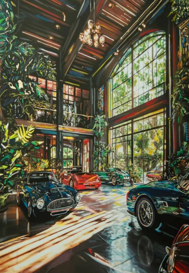 House of Cars - Artist Edition Art Print | Signed & Hand Embellished