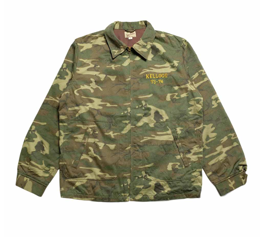 USMC Tour Jacket ERDL Camo 3rd Mar. Div. 3rd TKS. BN