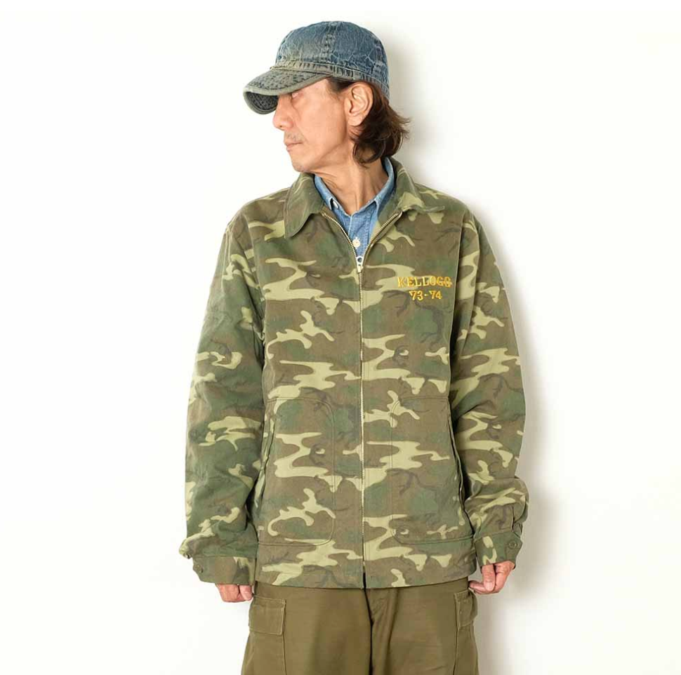 USMC Tour Jacket ERDL Camo 3rd Mar. Div. 3rd TKS. BN