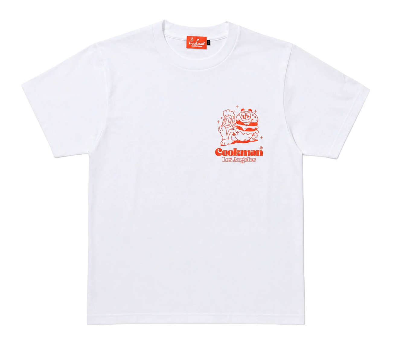 T-Shirt Cheers Burger - White