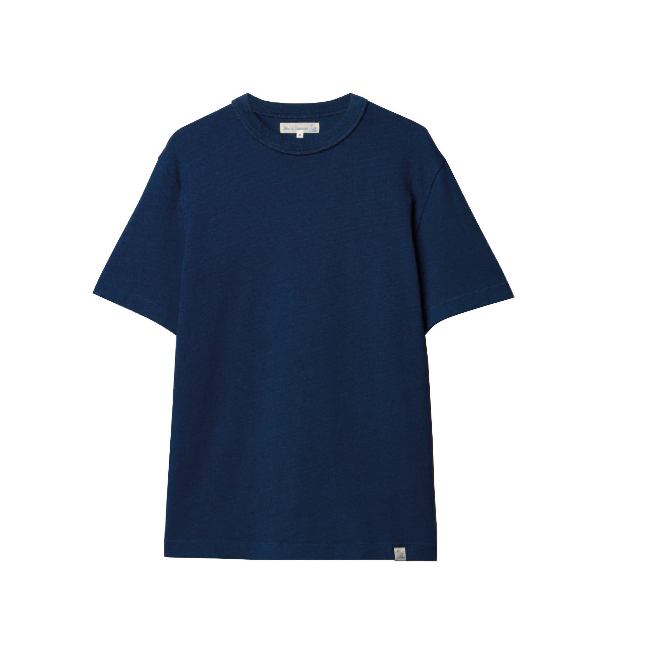 Supple Authentic Jersey Cotton T-Shirt - Indigo