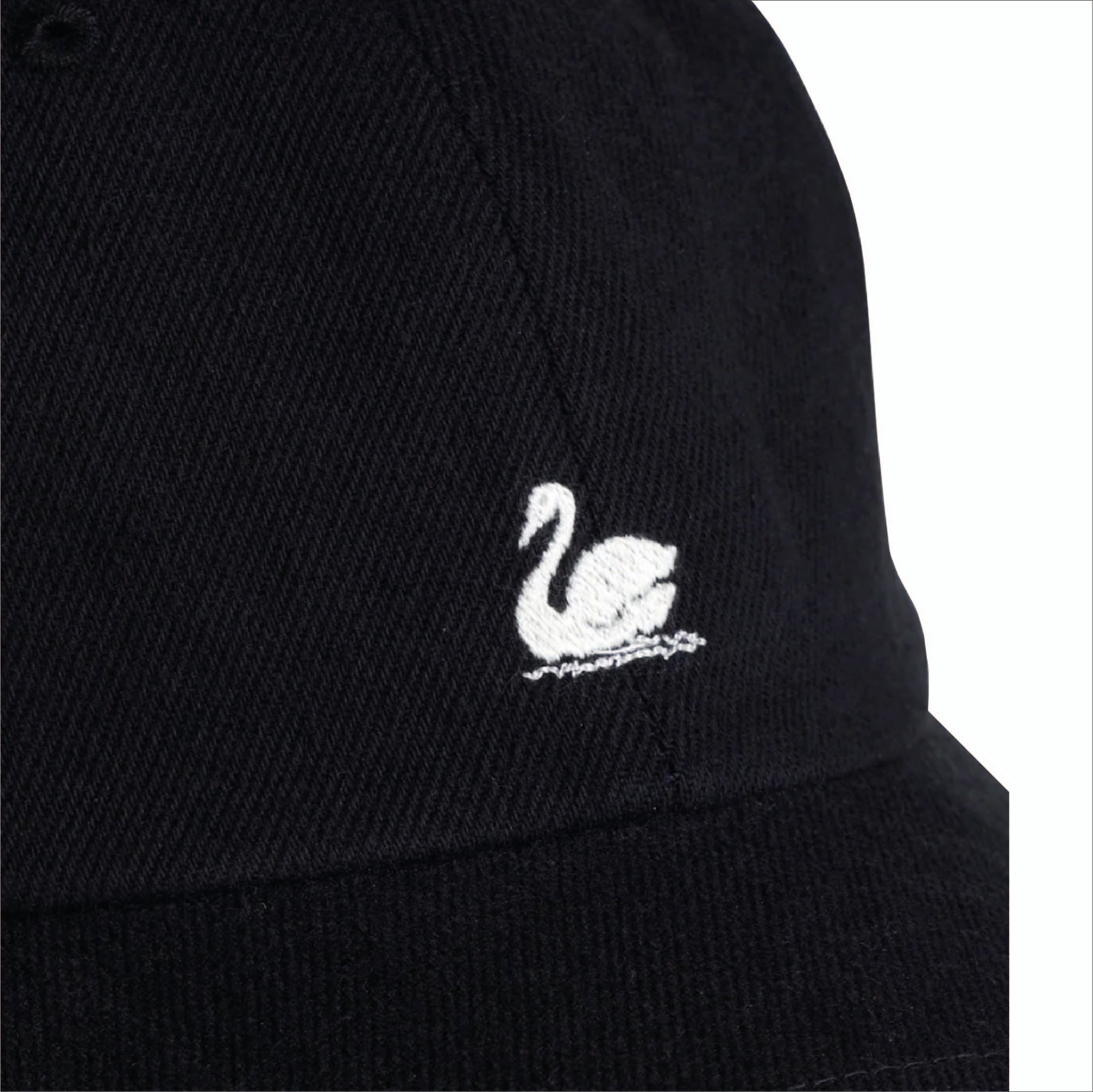 Swan Logo Cotton Twill Cap - Pumpkin