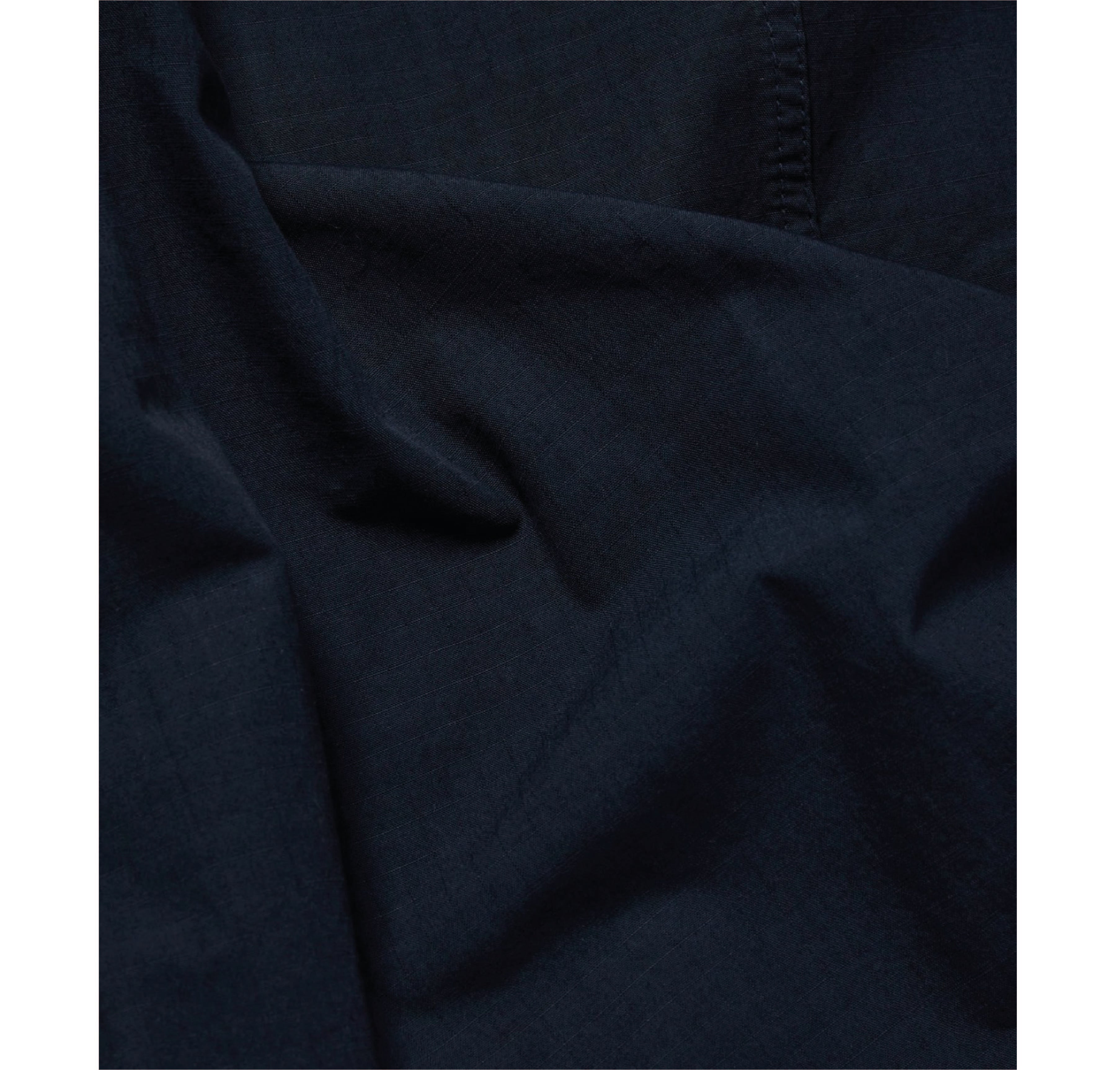 Organic Ripstop Weaved Bomber Jacket - Navy