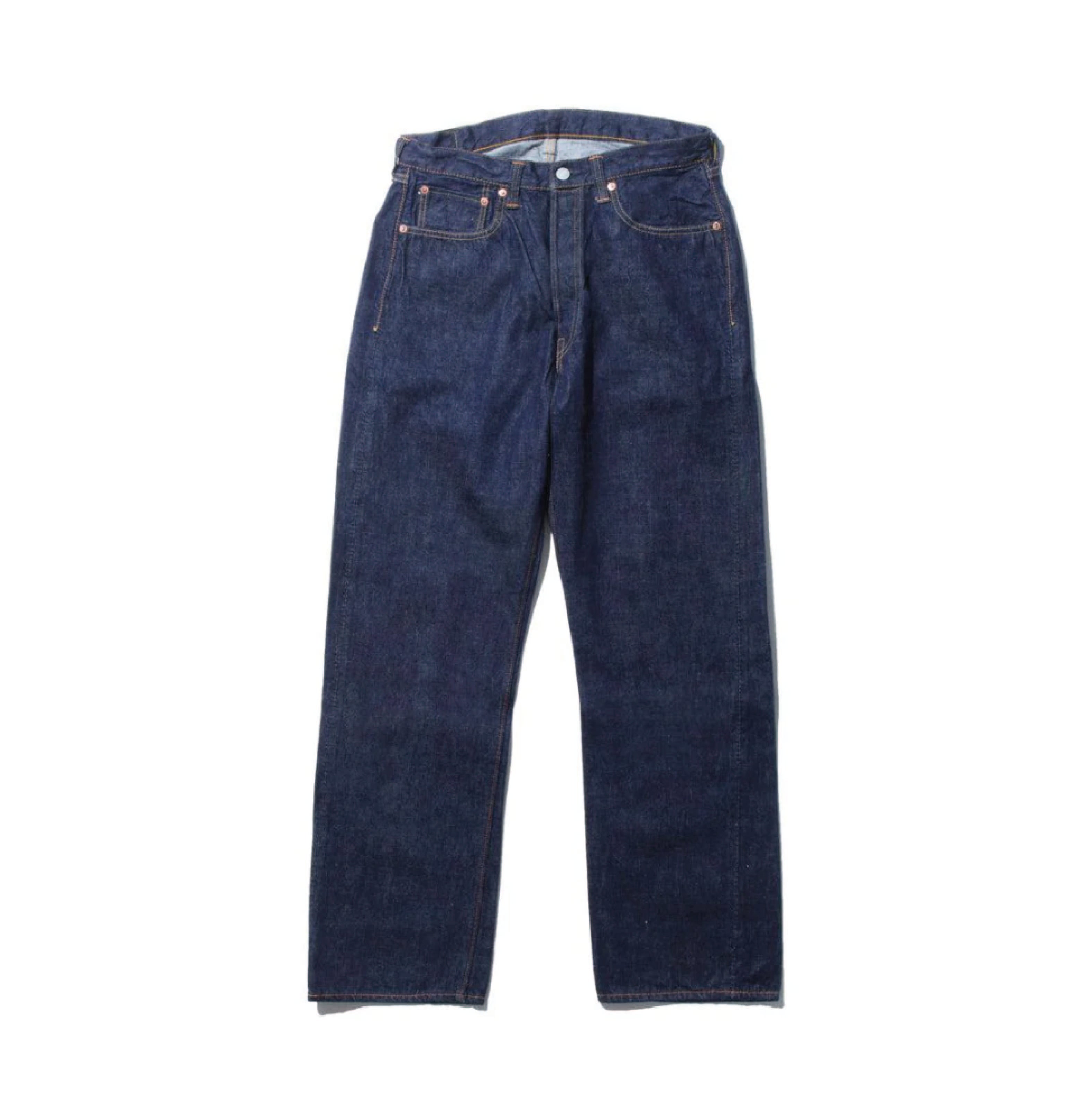 0105 13.7oz Wide Straight Jean - One Wash