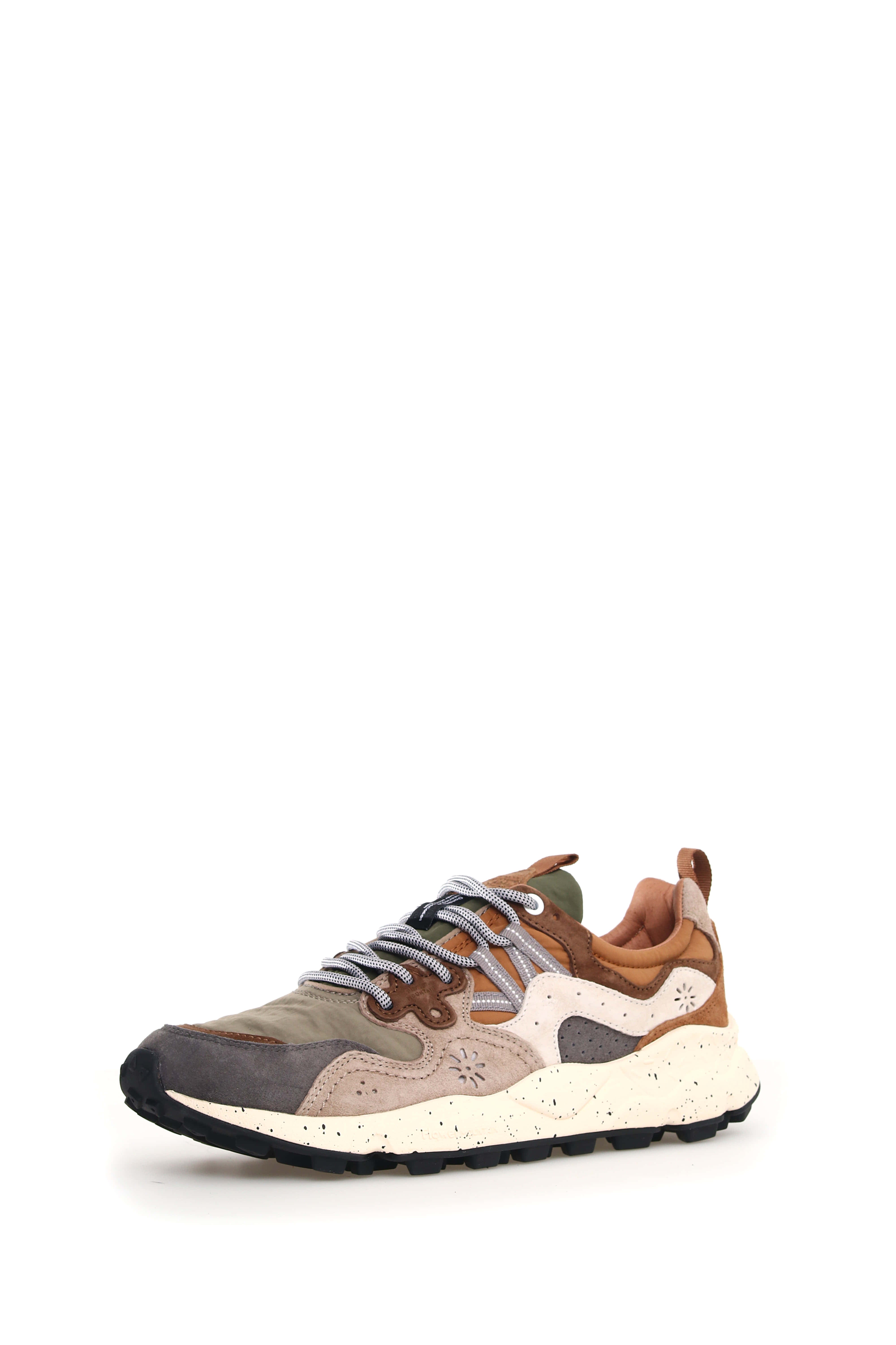 Yamano 3 Suede/Nylon Grey-Onion