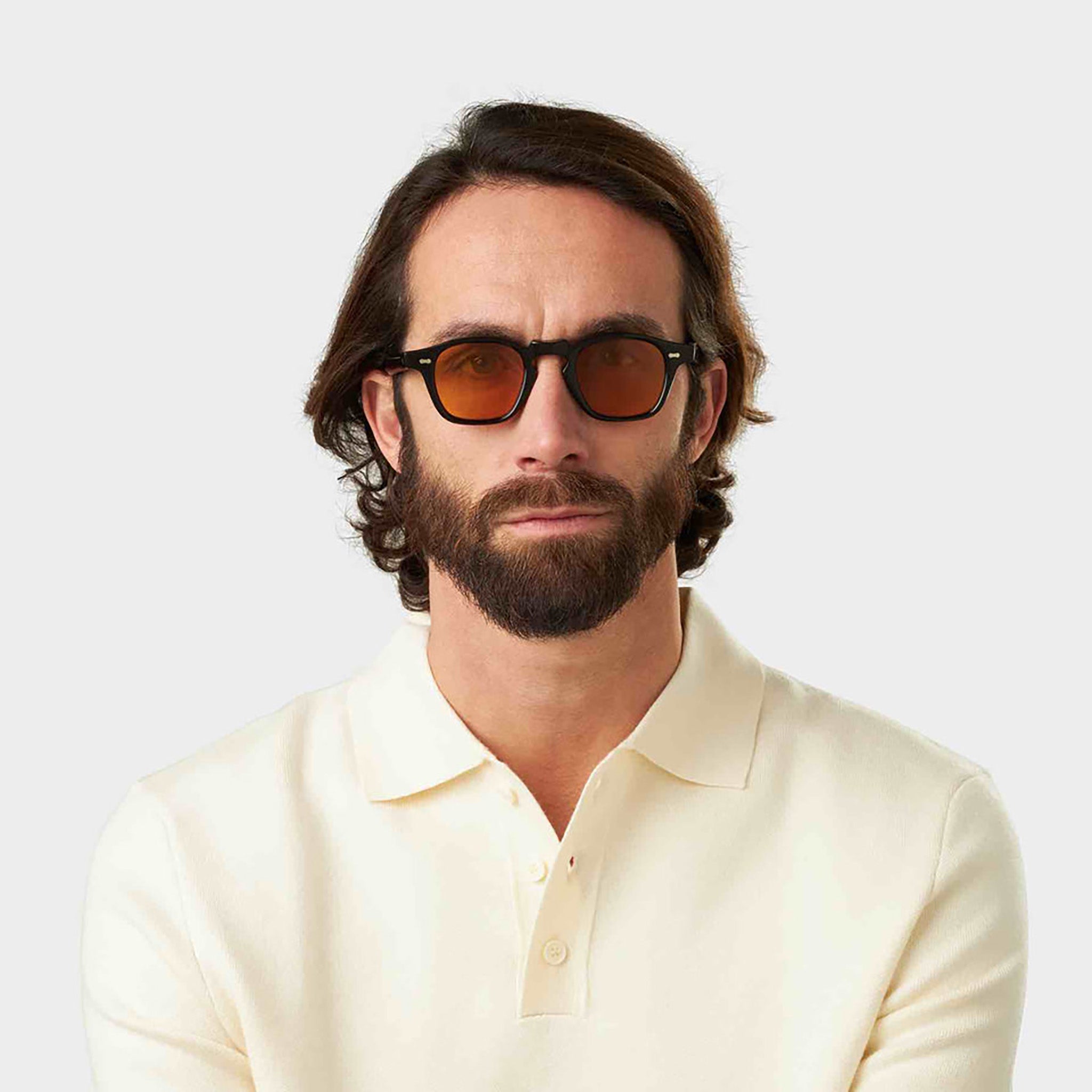 Eyewear Cord Eco Sunglasses - Black/Orange