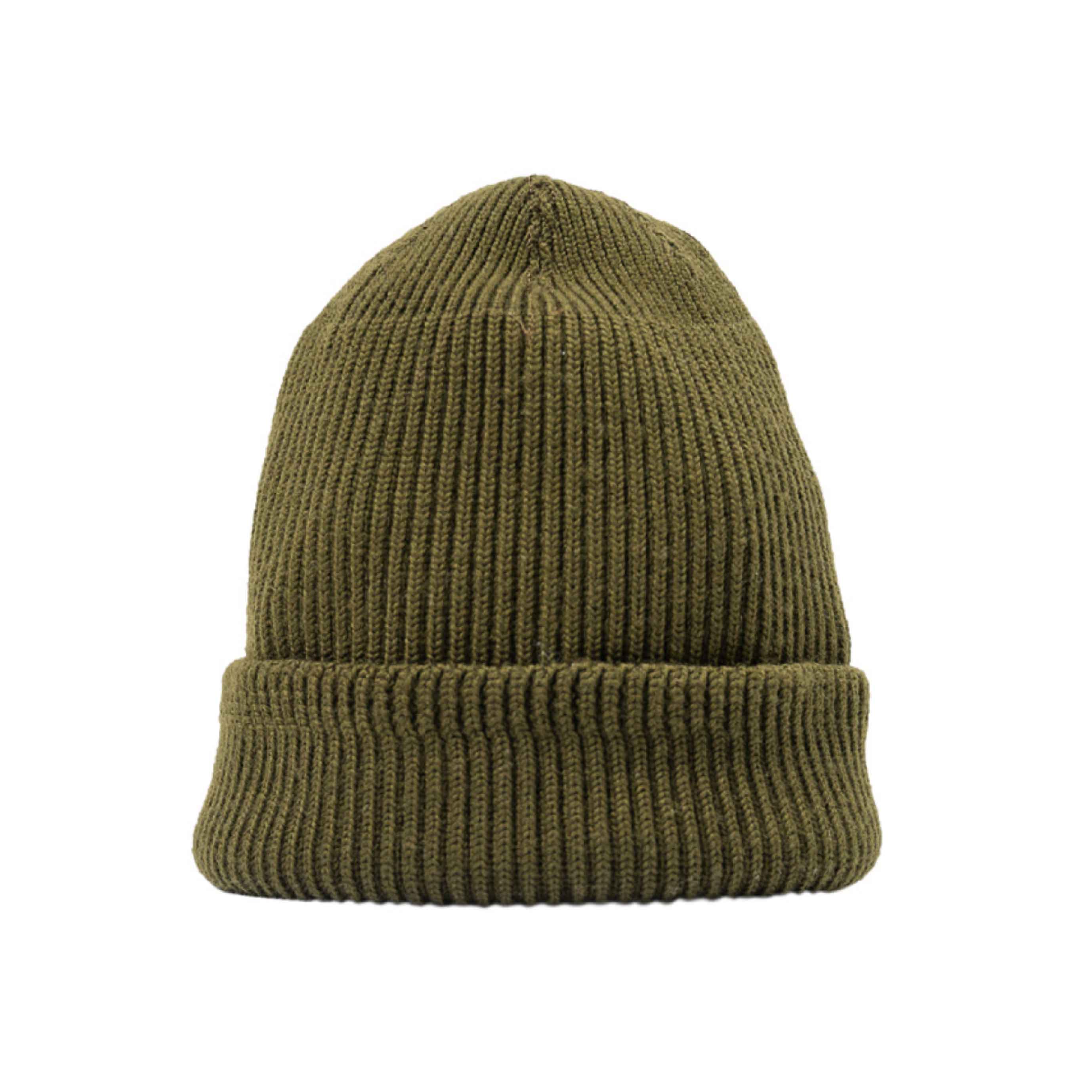 Cotton Watch Cap - Olive