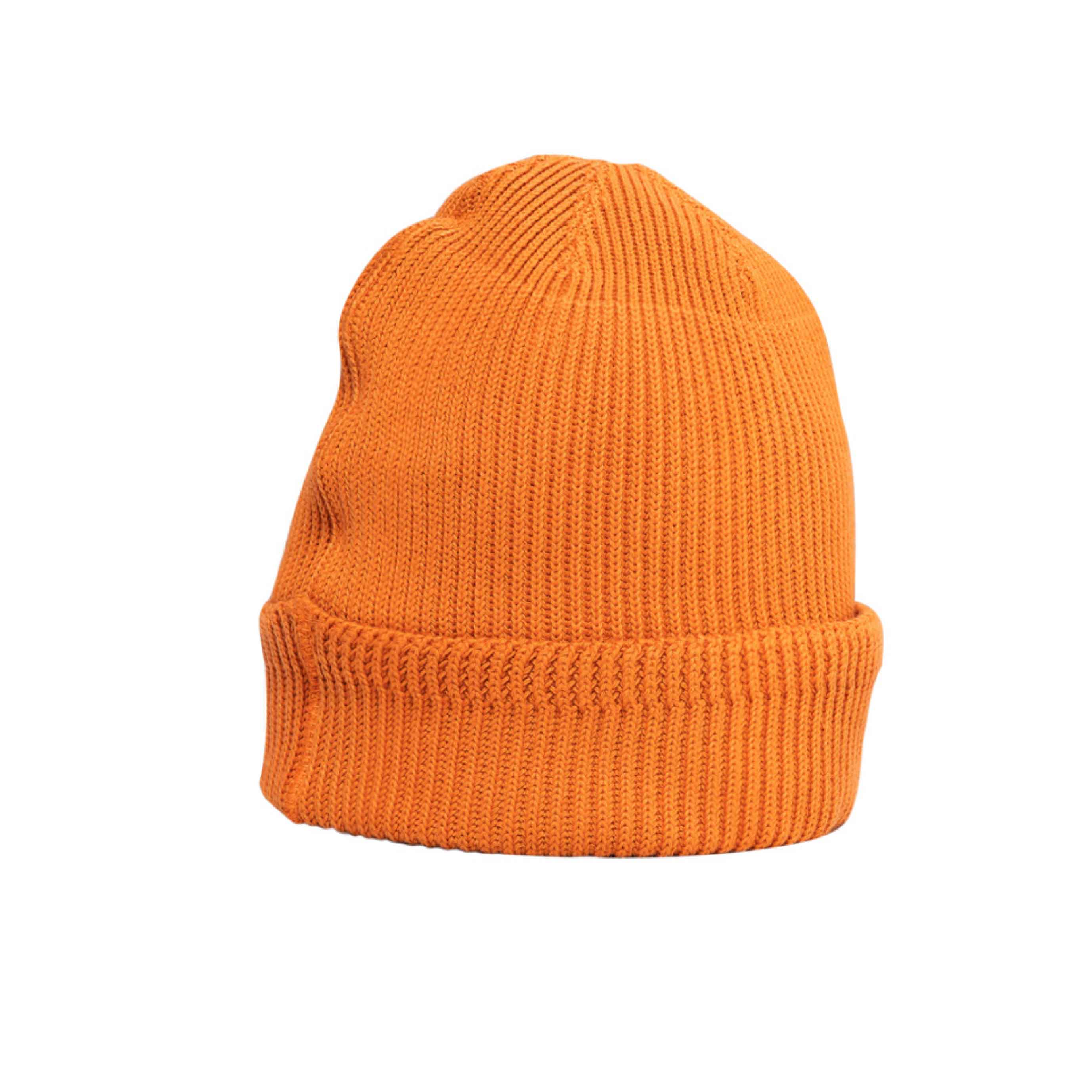 Cotton Watch Cap - Orange