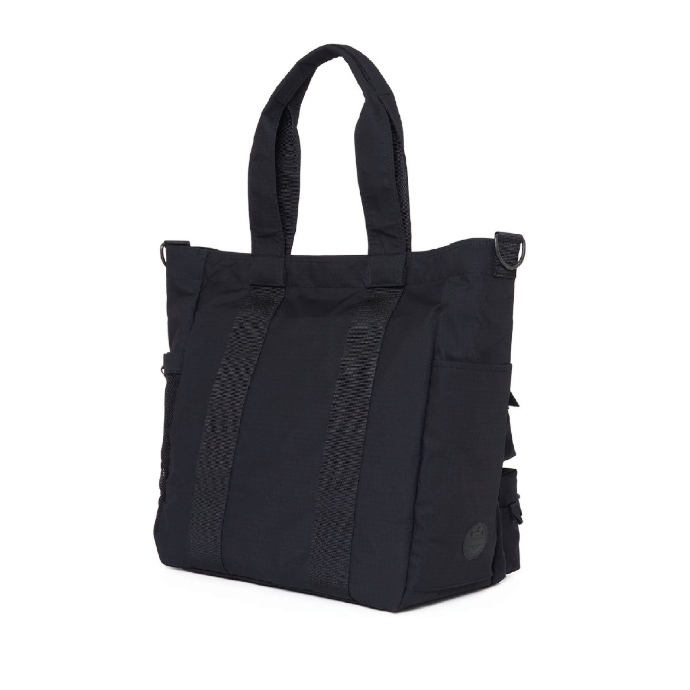 POTR / Porter Yoshida & Co. Dissection Tote Bag in black — interior view showing main compartment and internal pockets