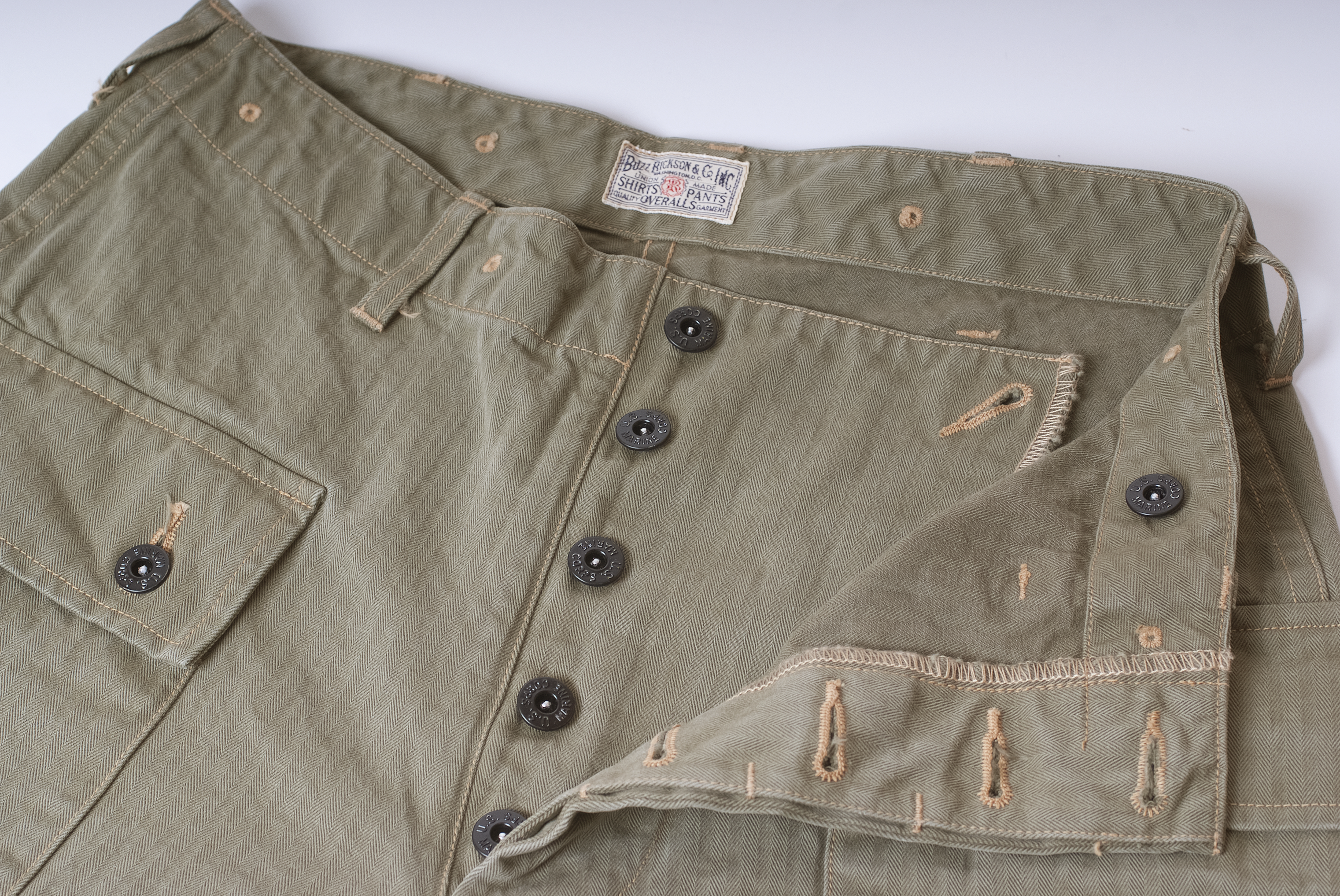 USMC P-44 HBT Pants