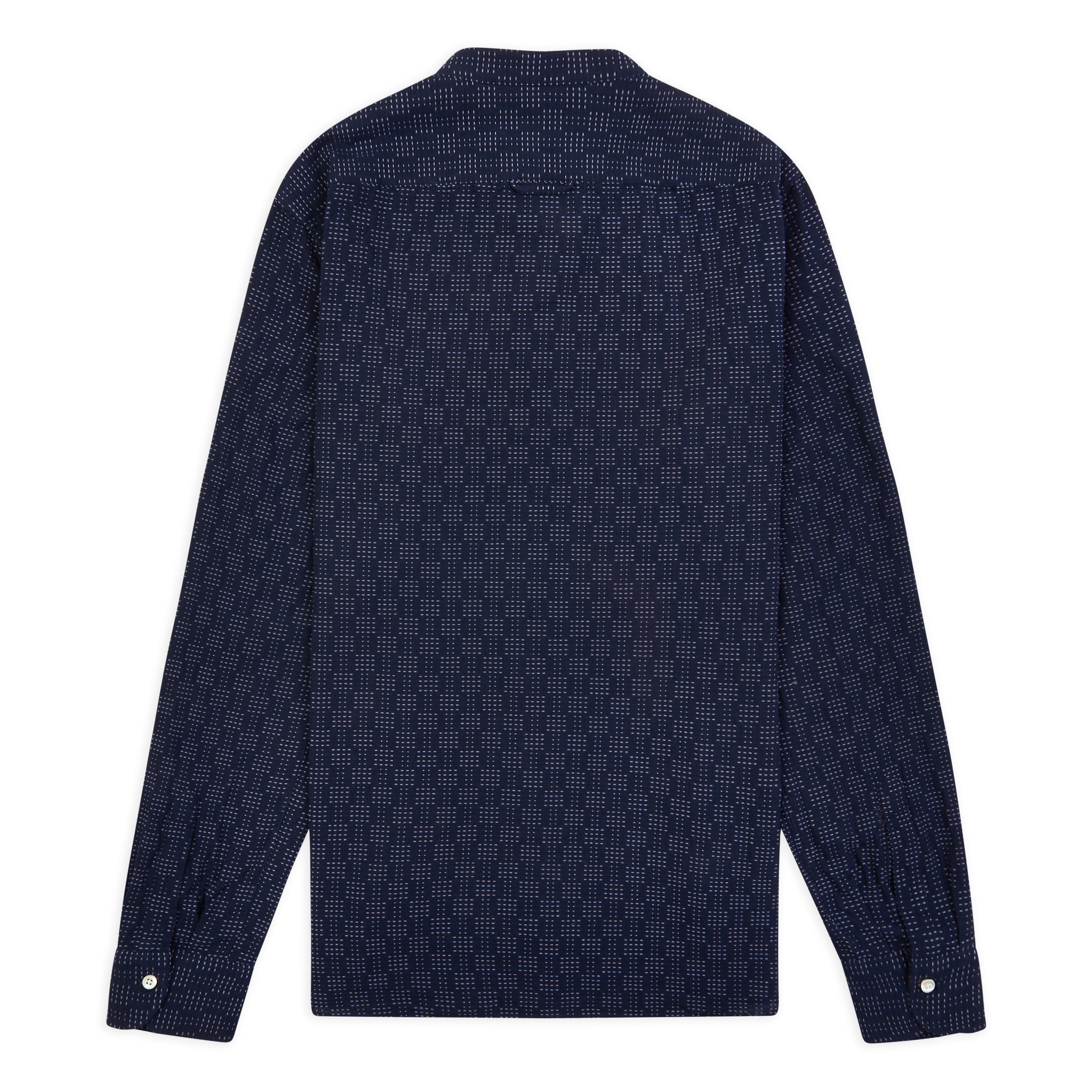 Sashiko Navy Stylish Shirt