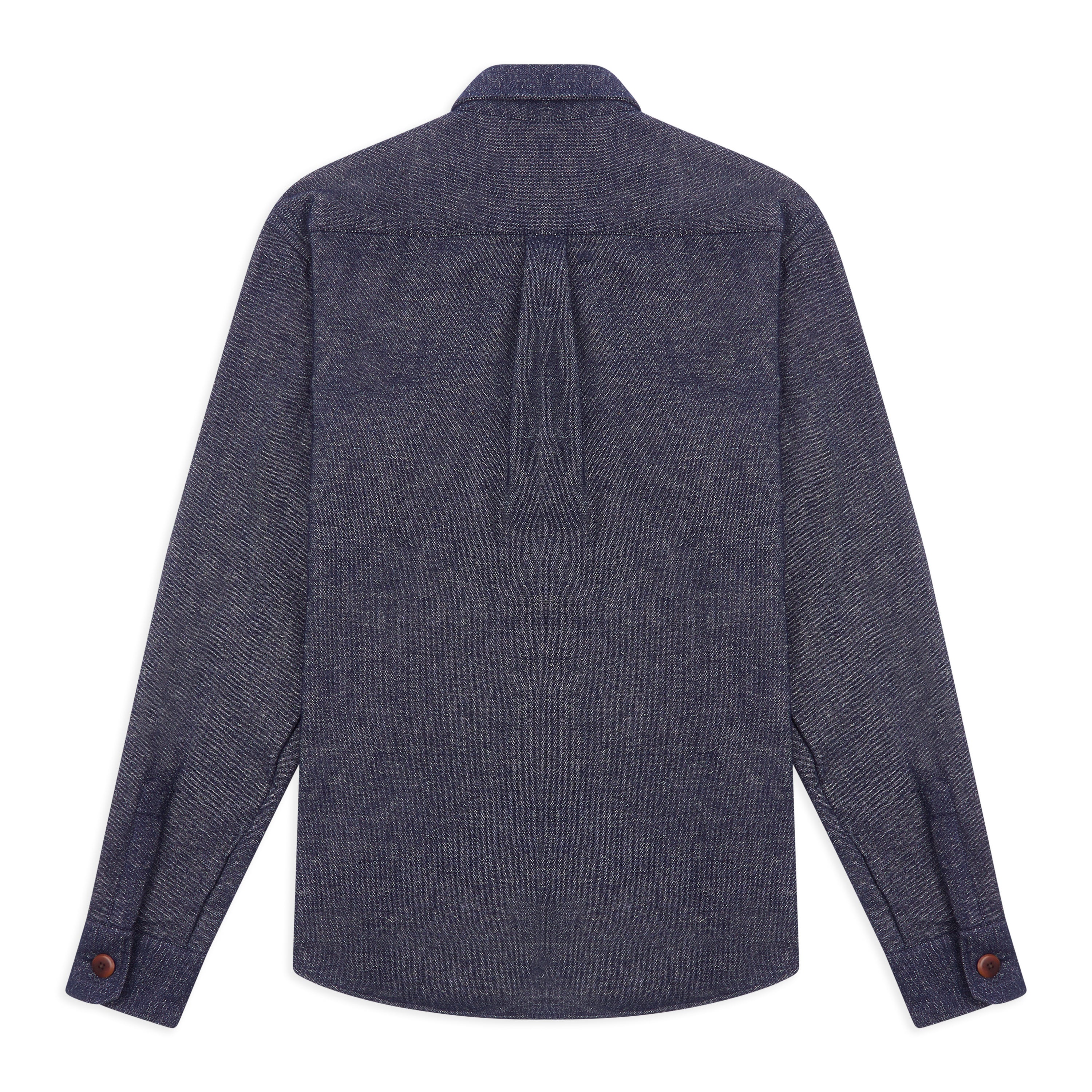 Burrows & Hare Over Shirt - Navy