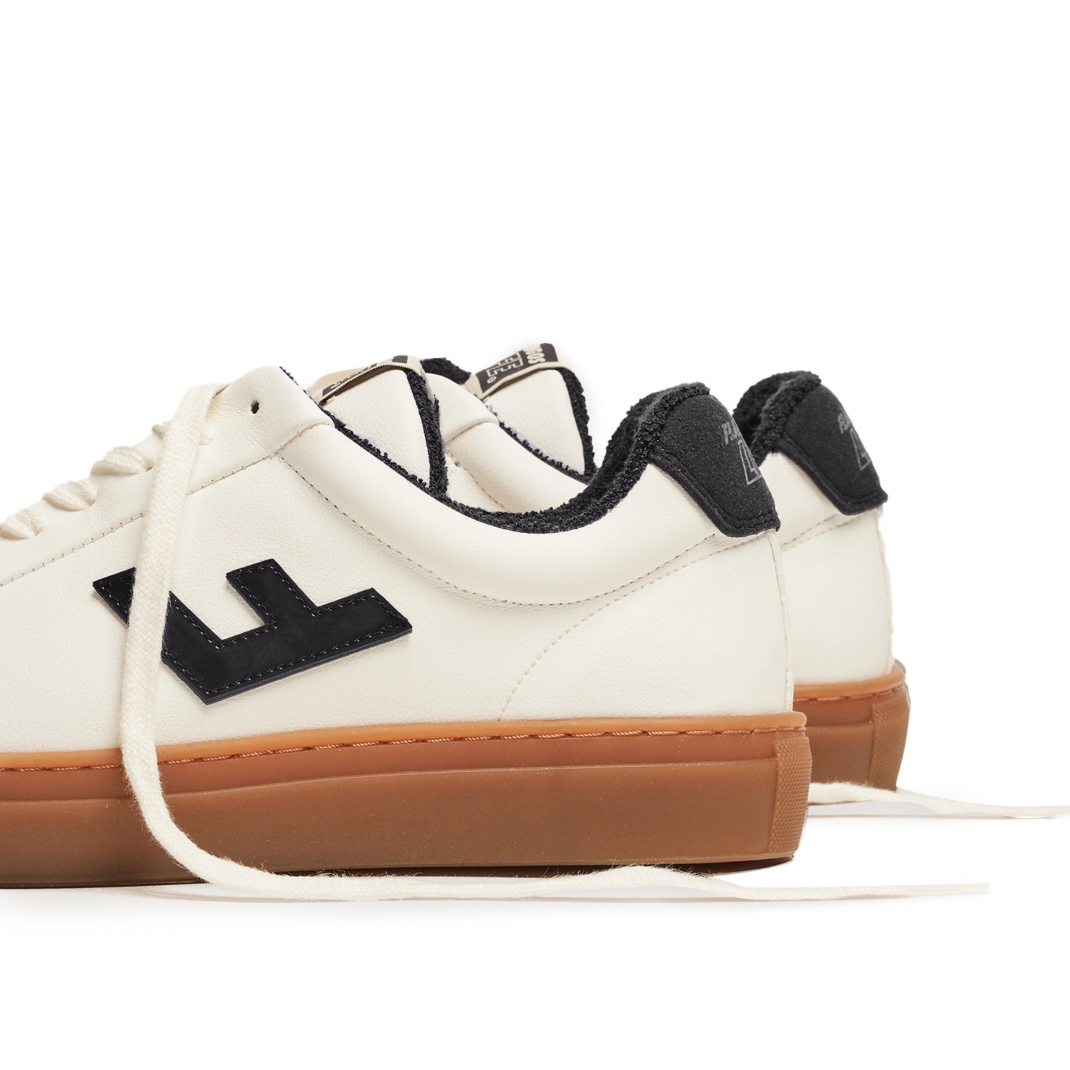 sneakers White Black Caramel