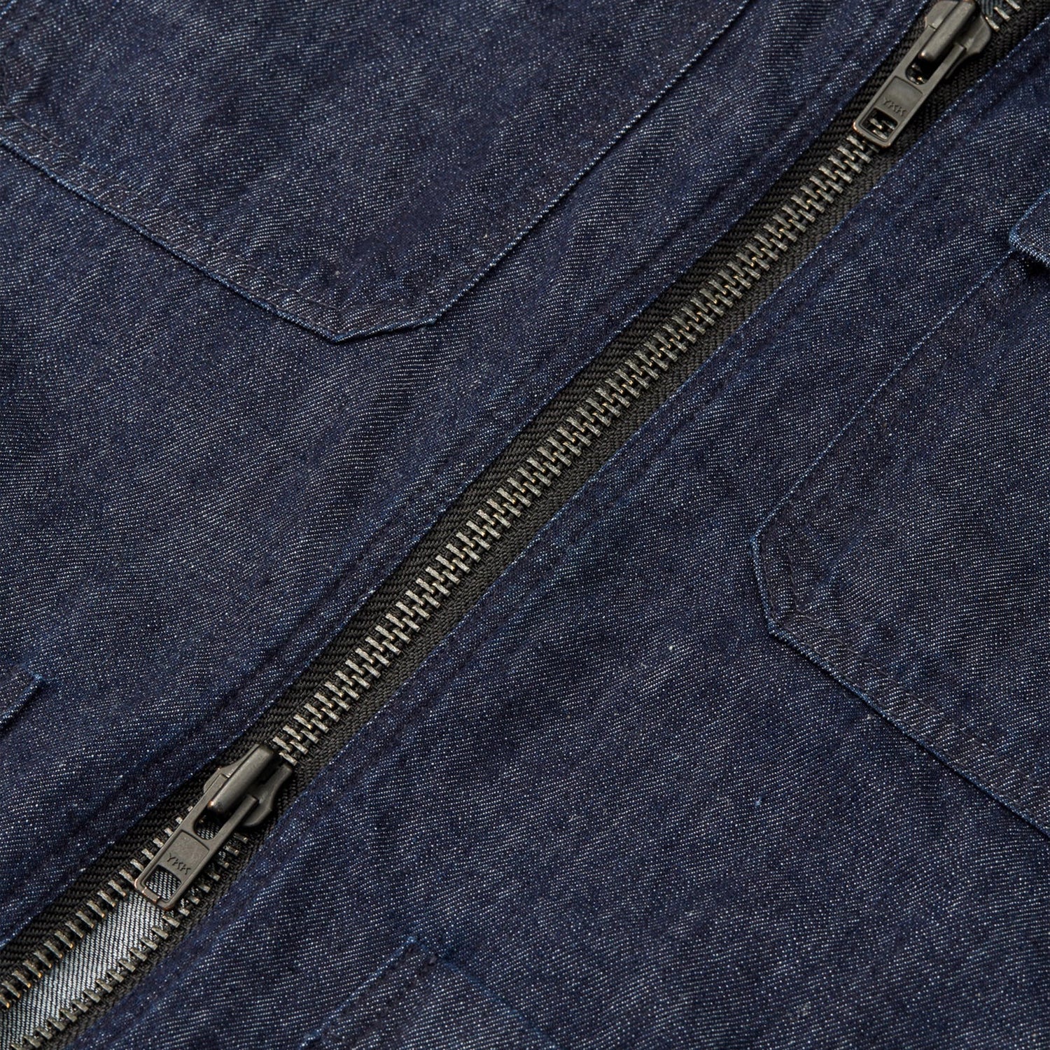 Hortus Gardening Jacket Mullins Denim - Indigo Rinse