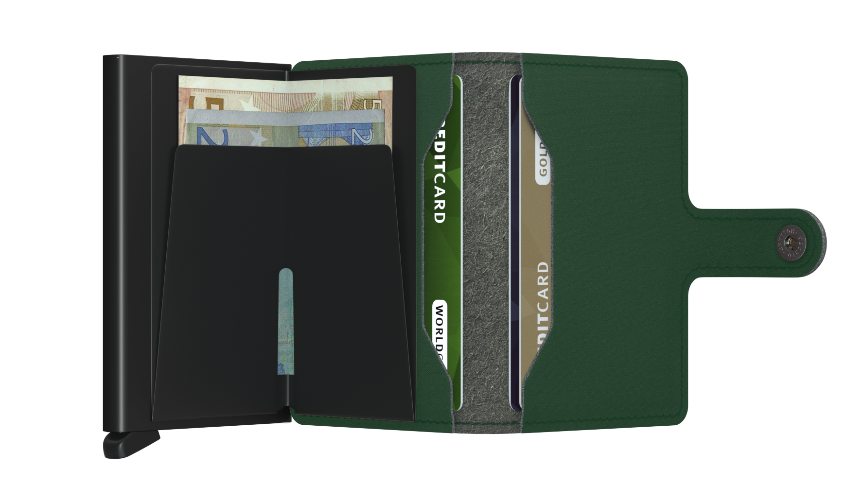 Secrid RFID Miniwallet - Yard Green (NON LEATHER) - Burrows and Hare