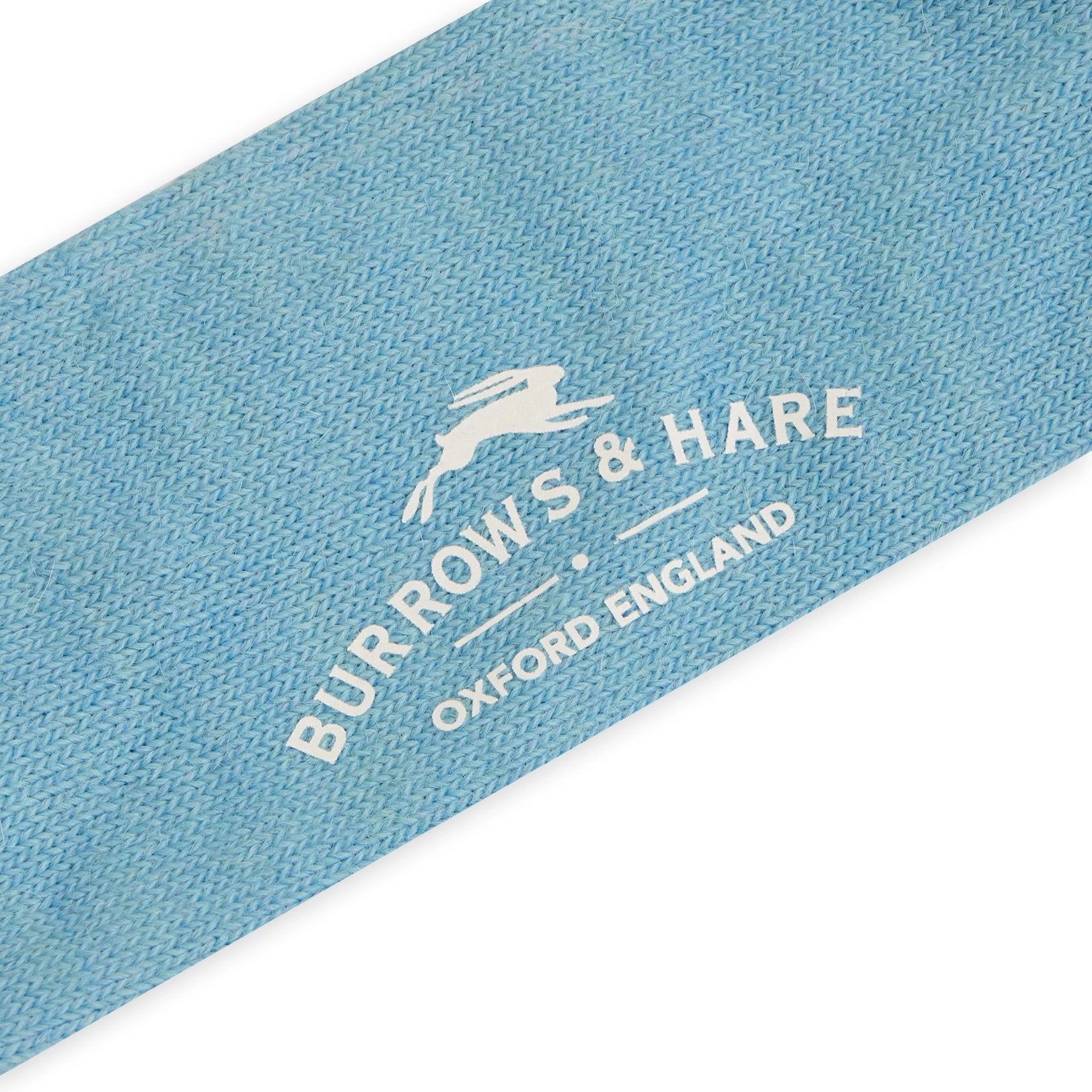 Burrows & Hare Alpaca Socks - Sky & Pink