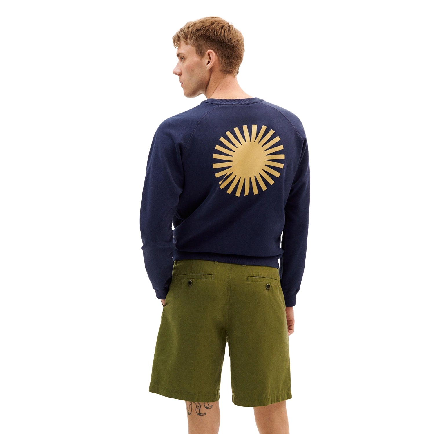 Thinking Mu Alex Shorts - Forest Green | Burrows & Hare