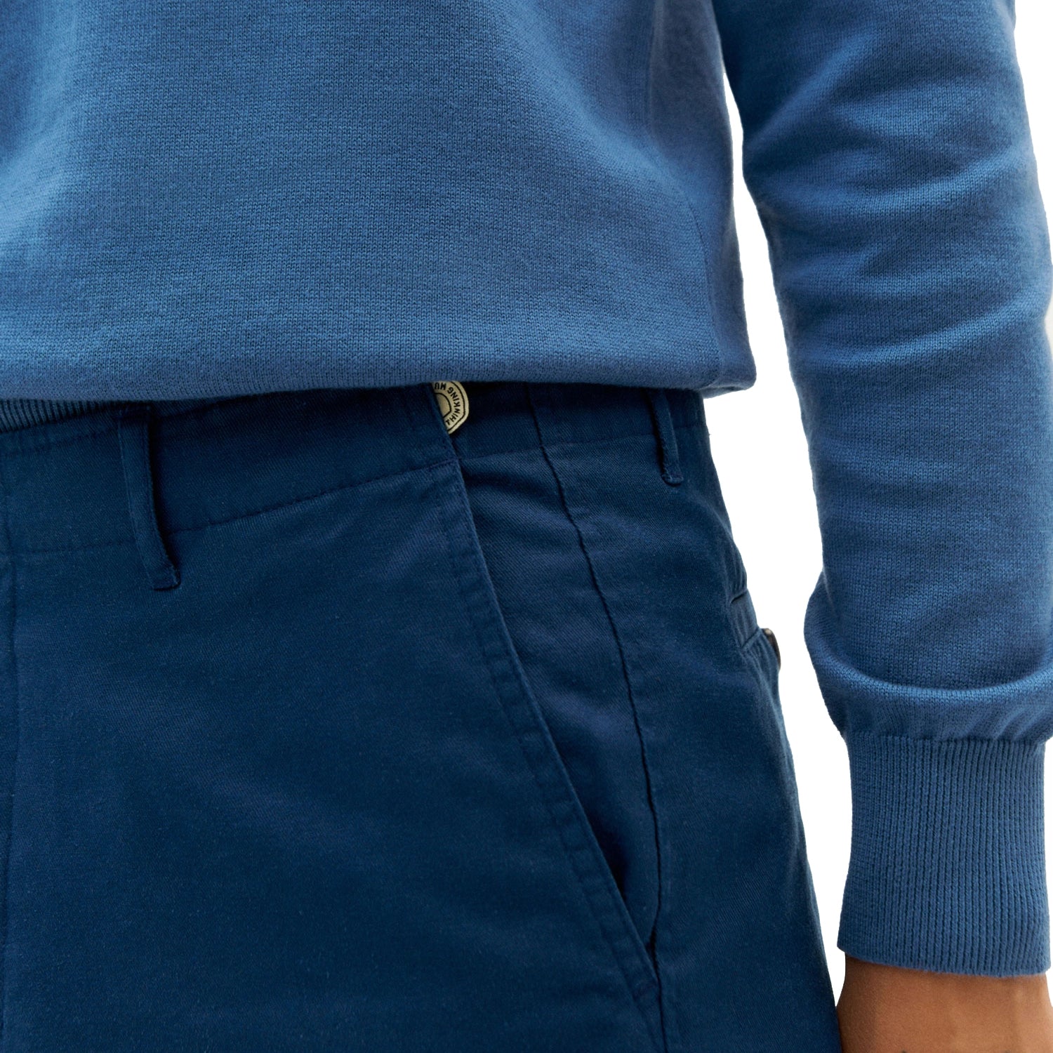 Thinking Mu Alex Shorts - Night Blue | Burrows & Hare