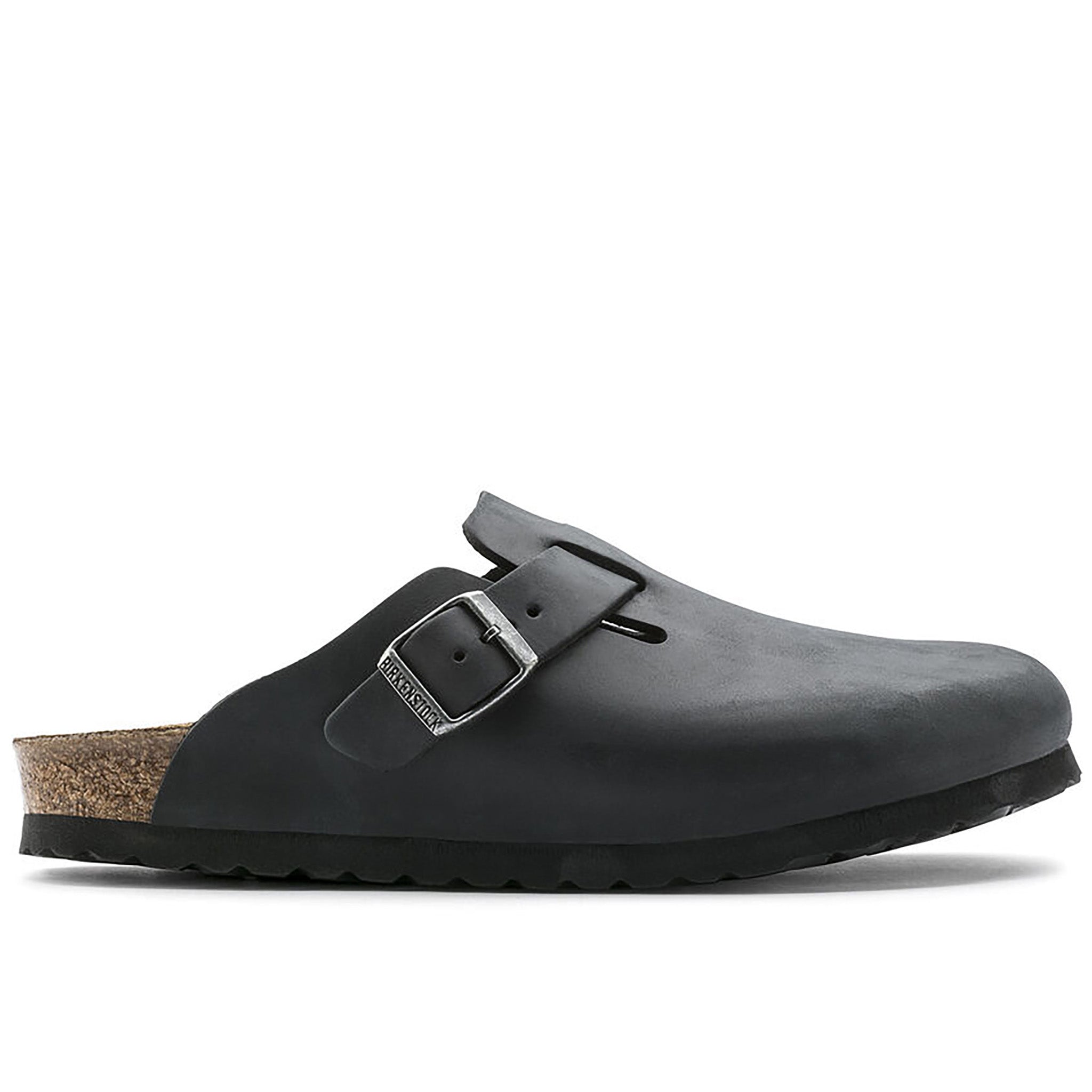 Boston Clogs - Oiled Leather Black