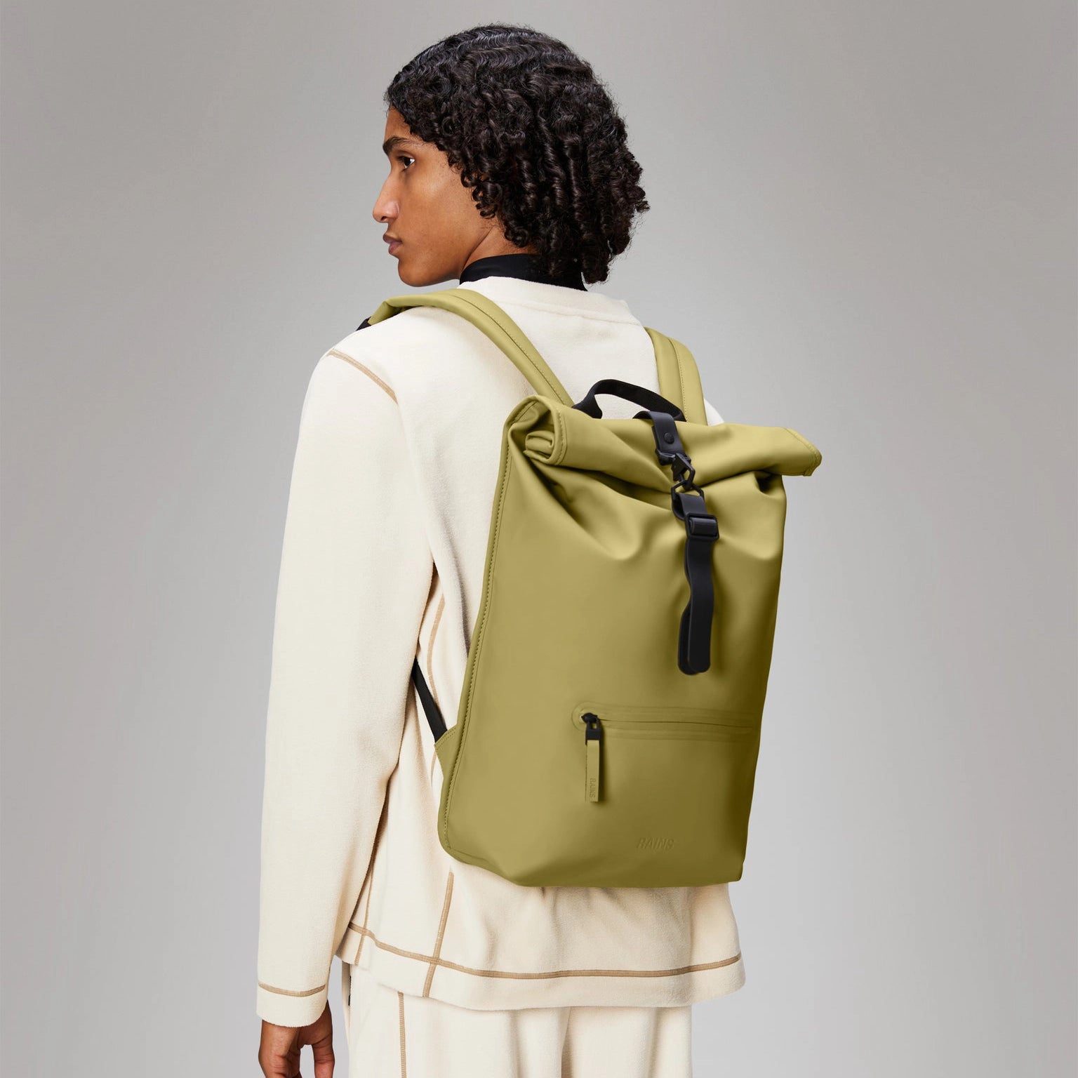 Rolltop Rucksack - Khaki