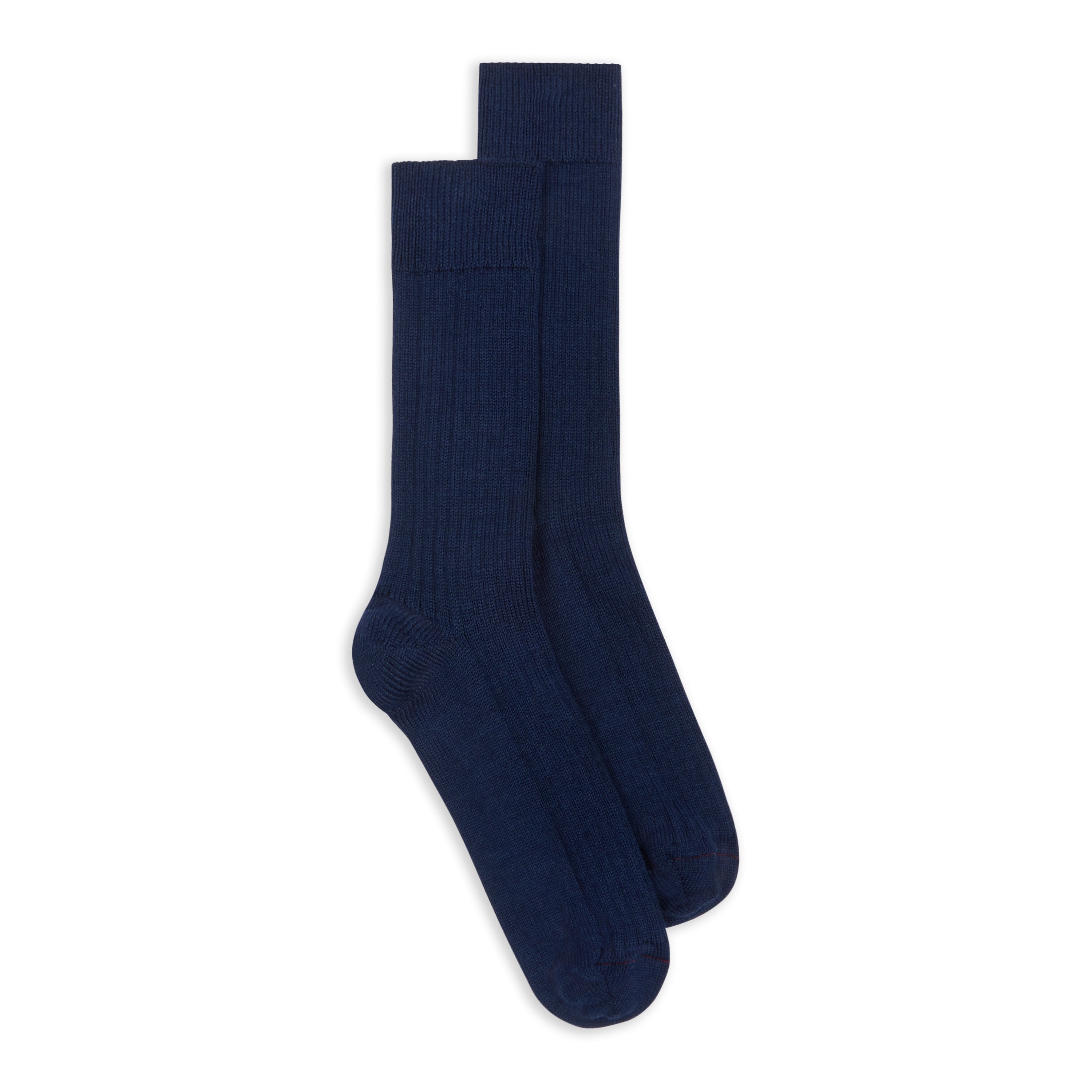 Ribbed Socks - Navy