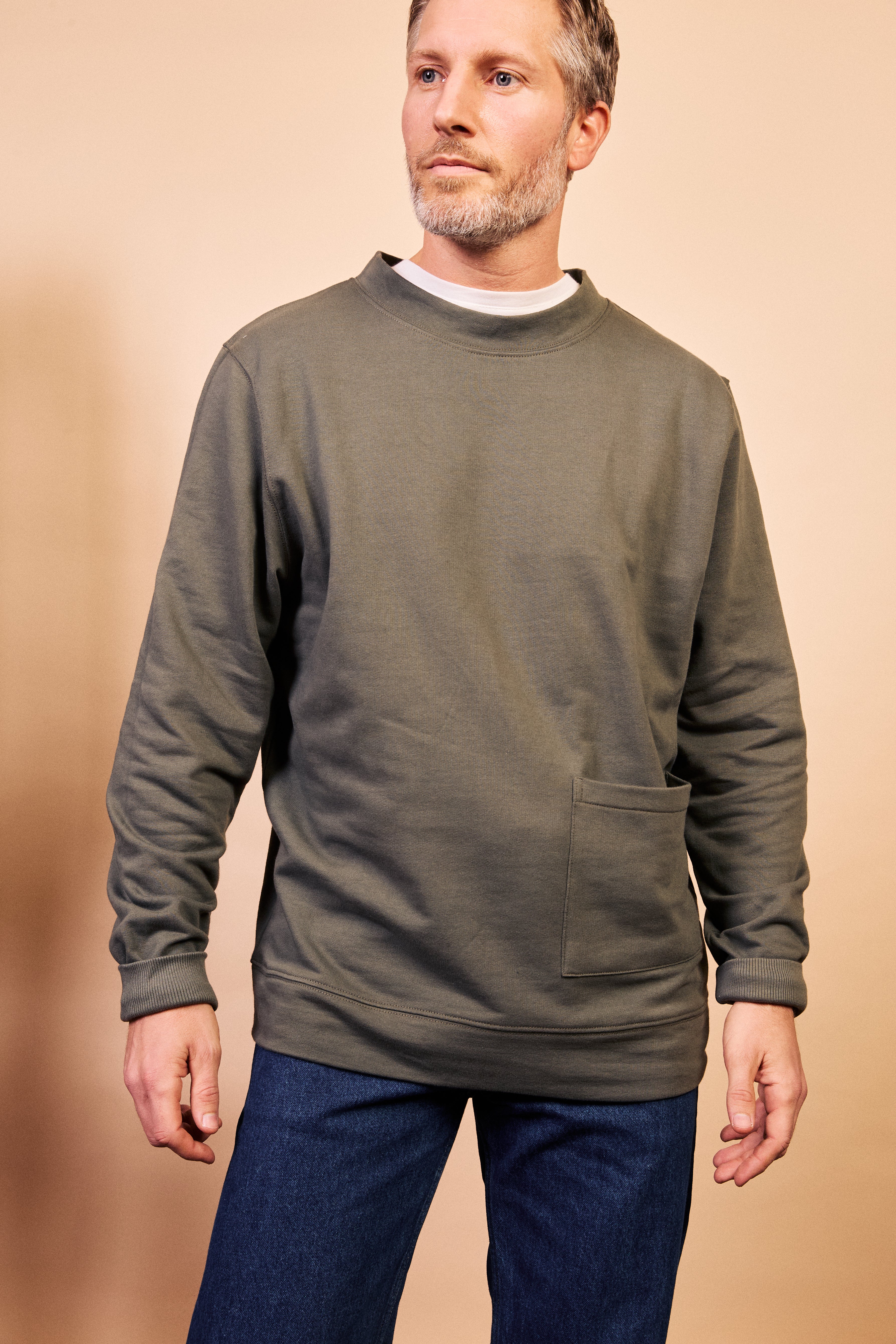 Smock Sweatshirt - Laurel Wreath