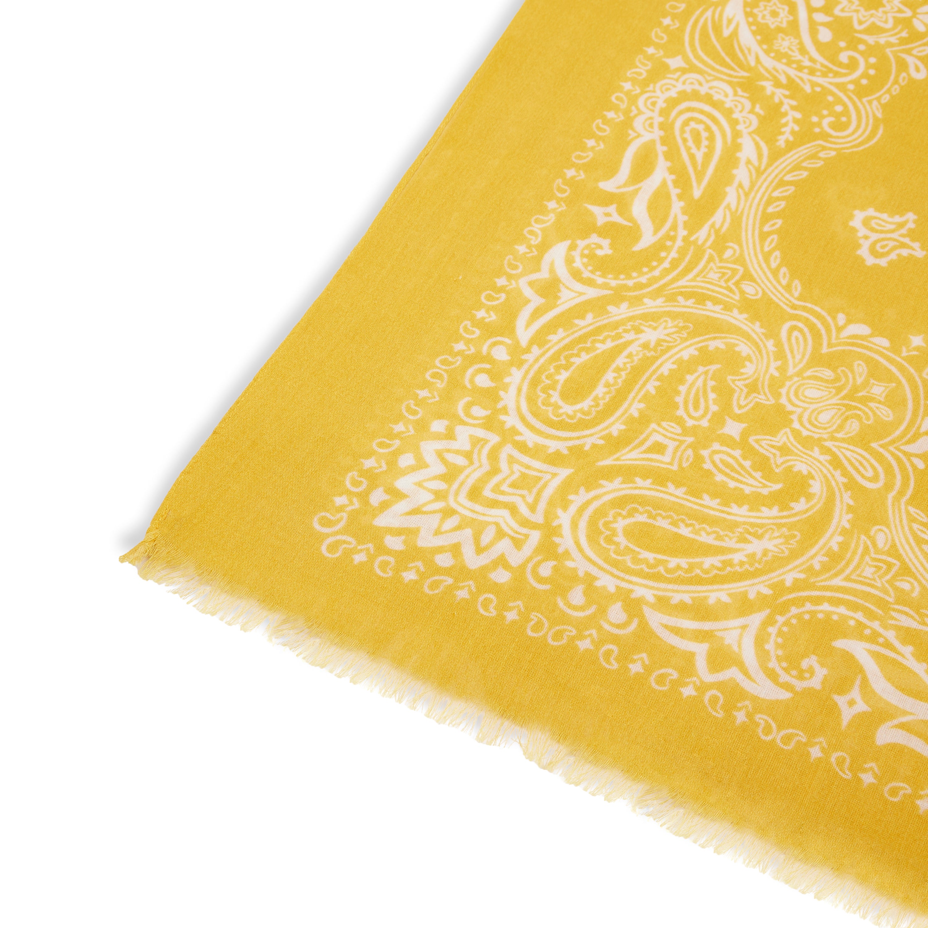 Hartford Cotton Bandana Scarf - Sunshine