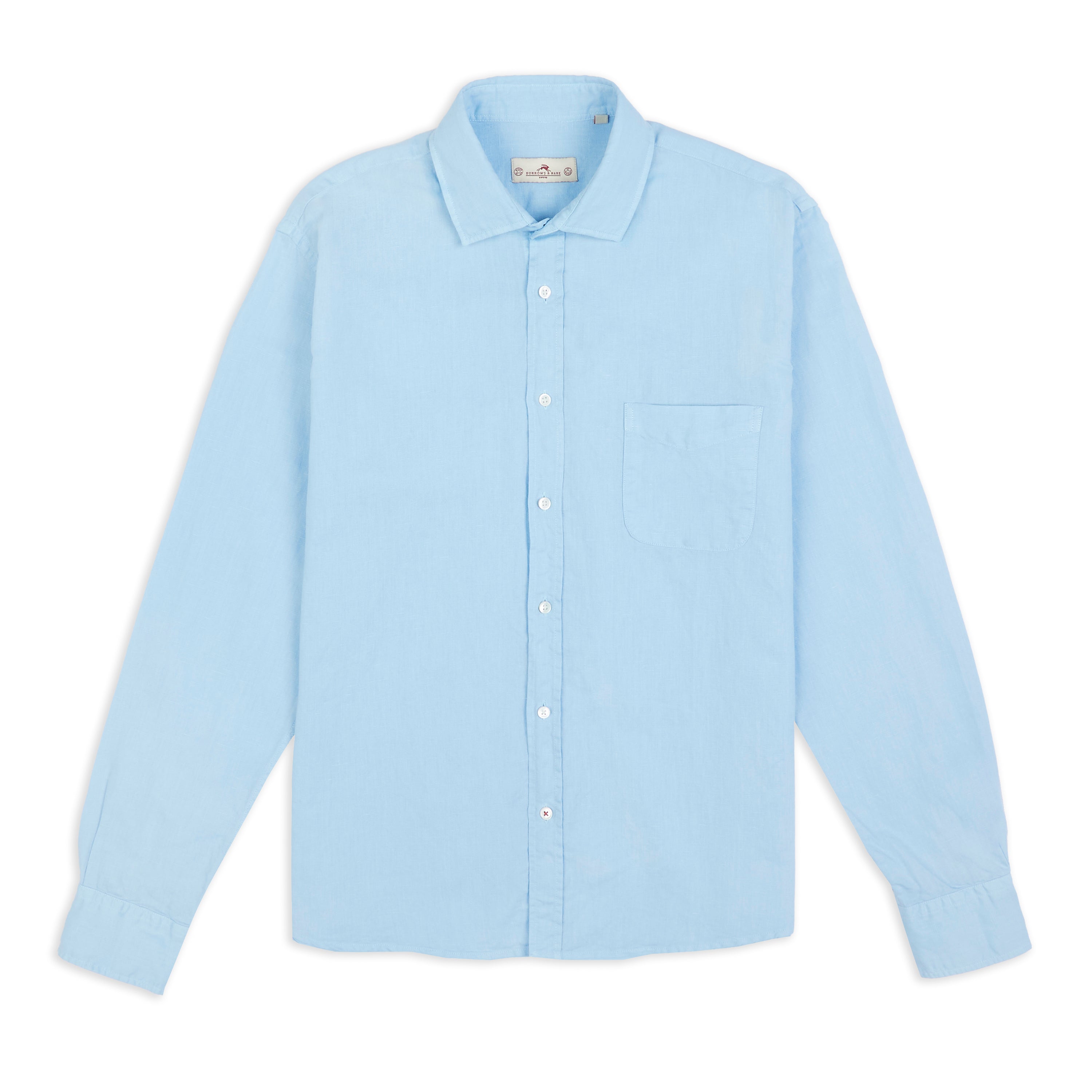 Linen Shirt - Sky Blue