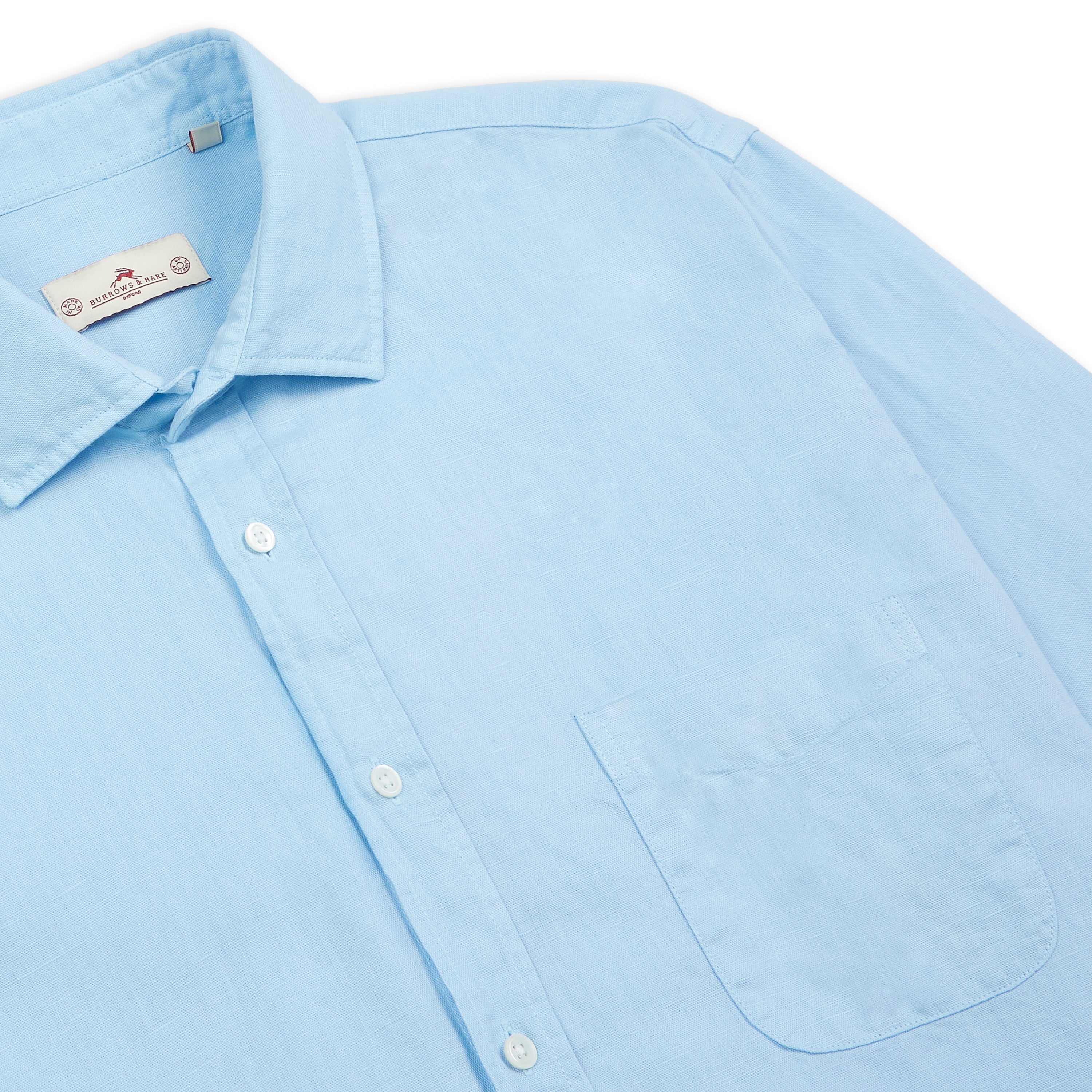 Linen Shirt - Sky Blue