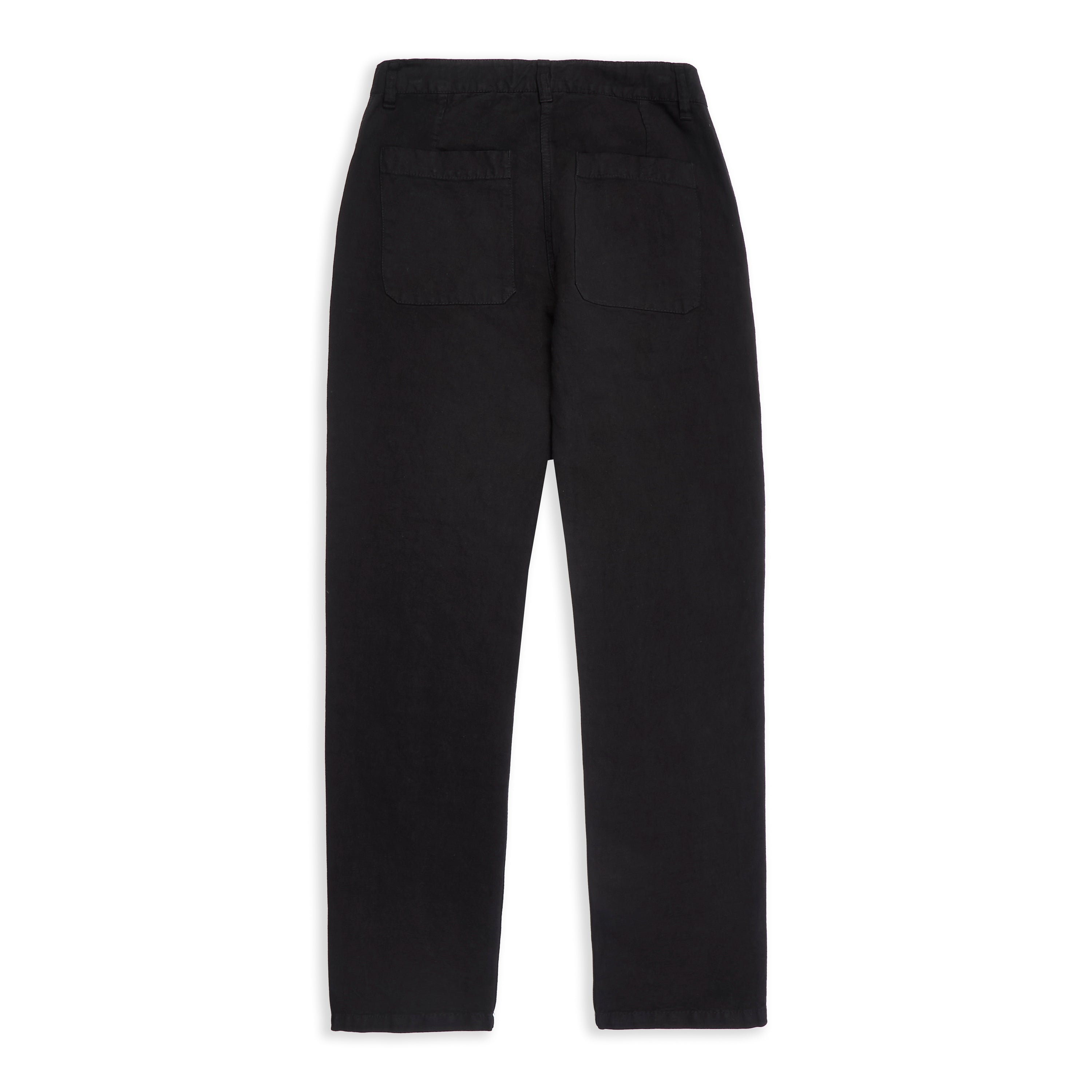 Trousers - Black Hopsack