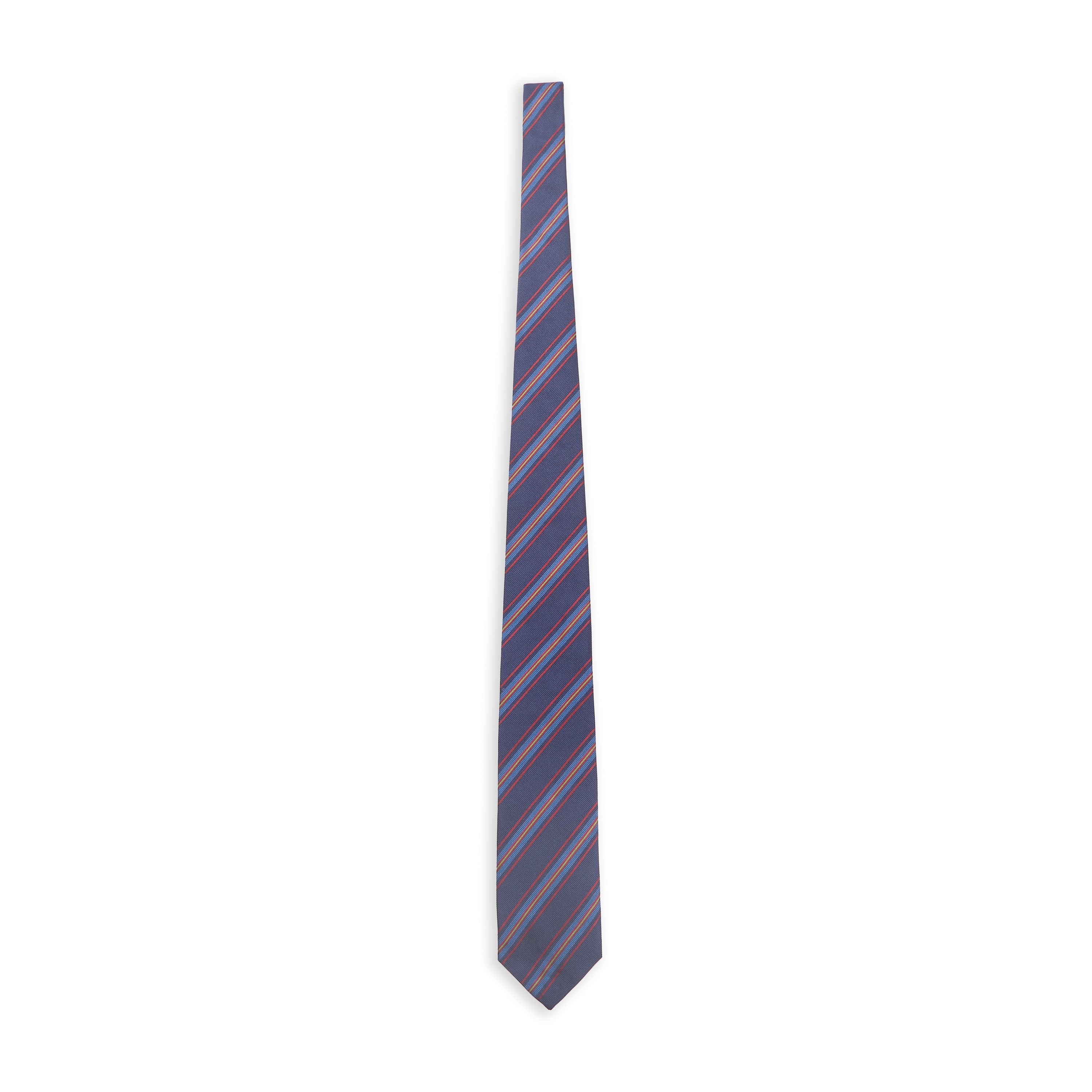 Best Silk Tie - Stripe Midnight