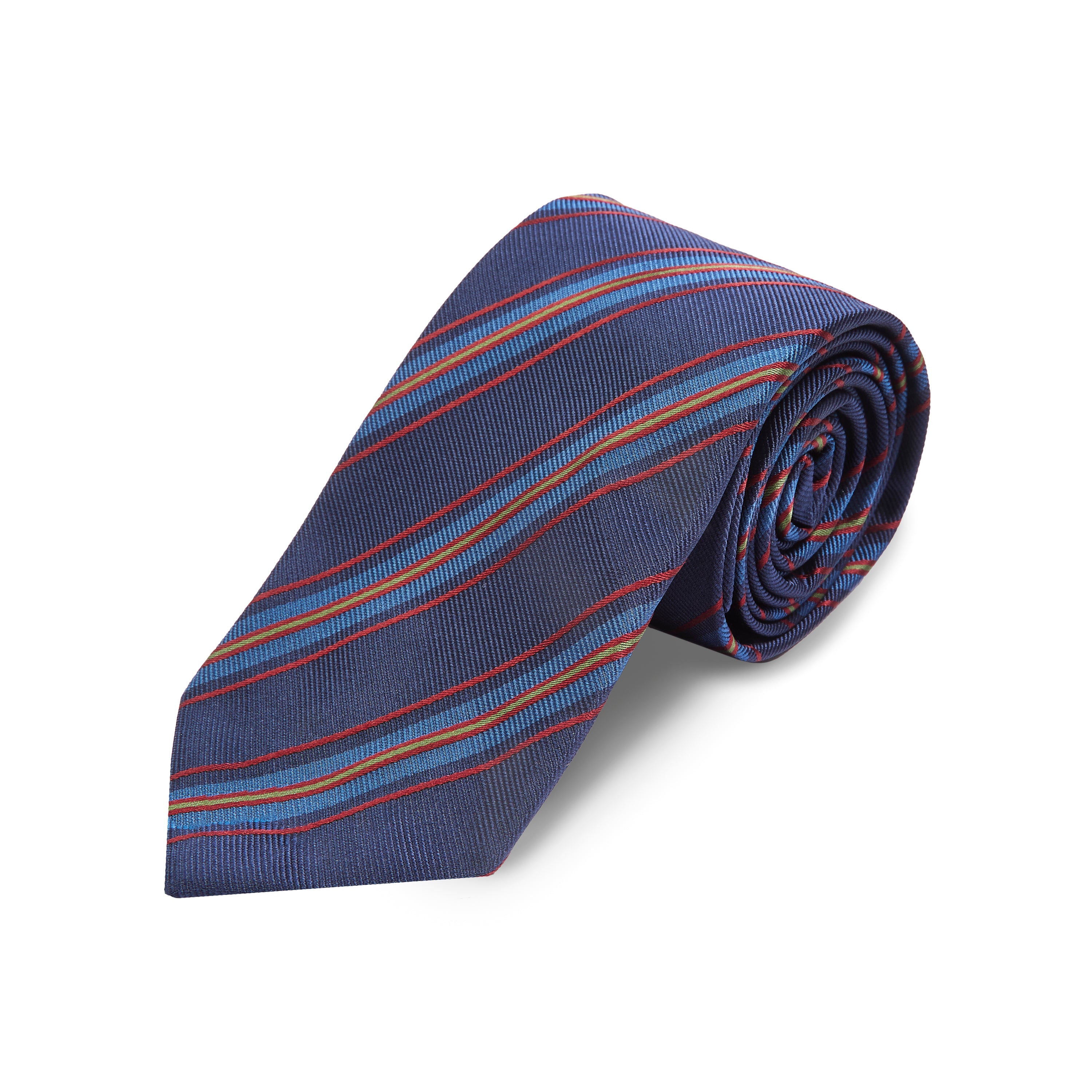 Best Silk Tie - Stripe Midnight