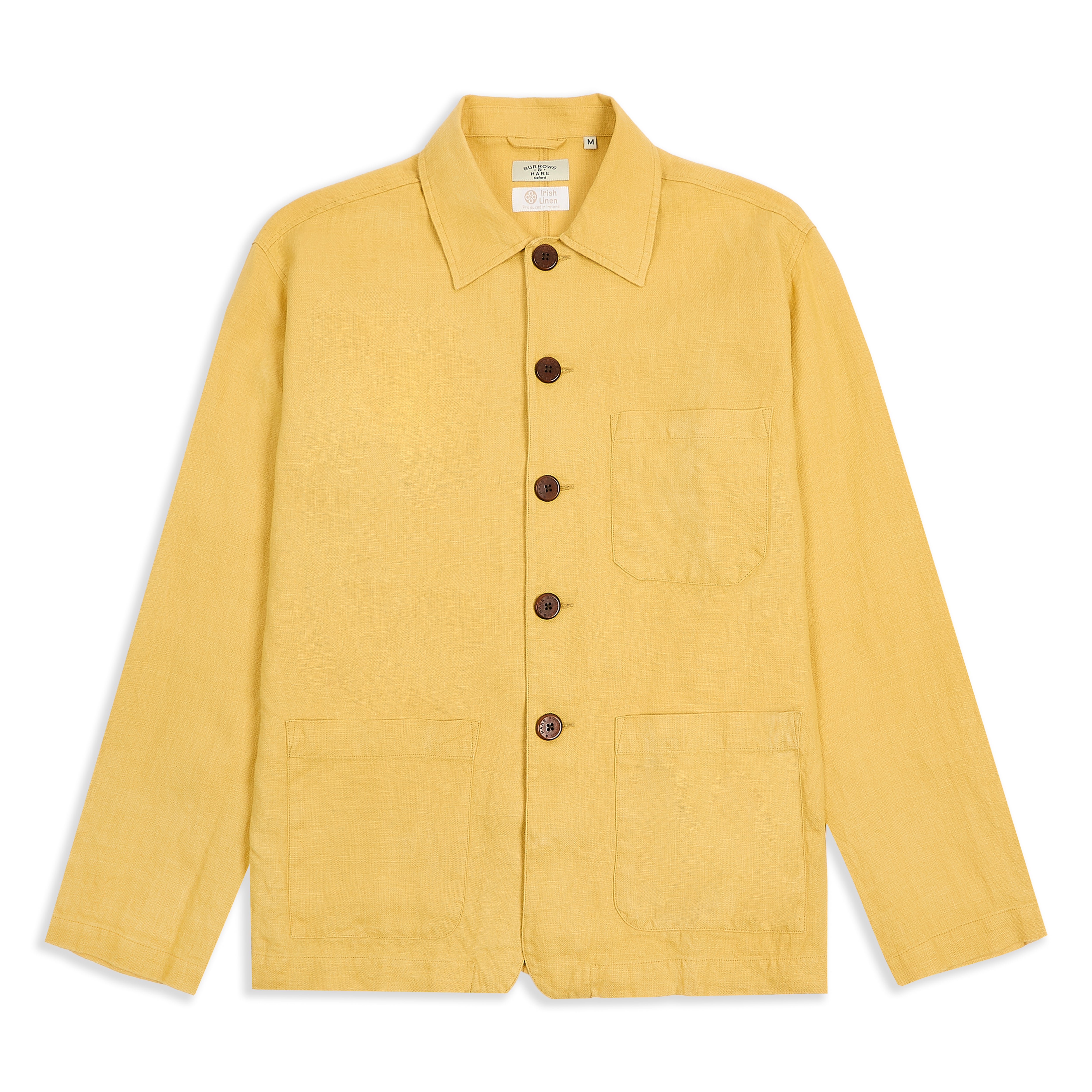 Linen Iffley Jacket - Mustard