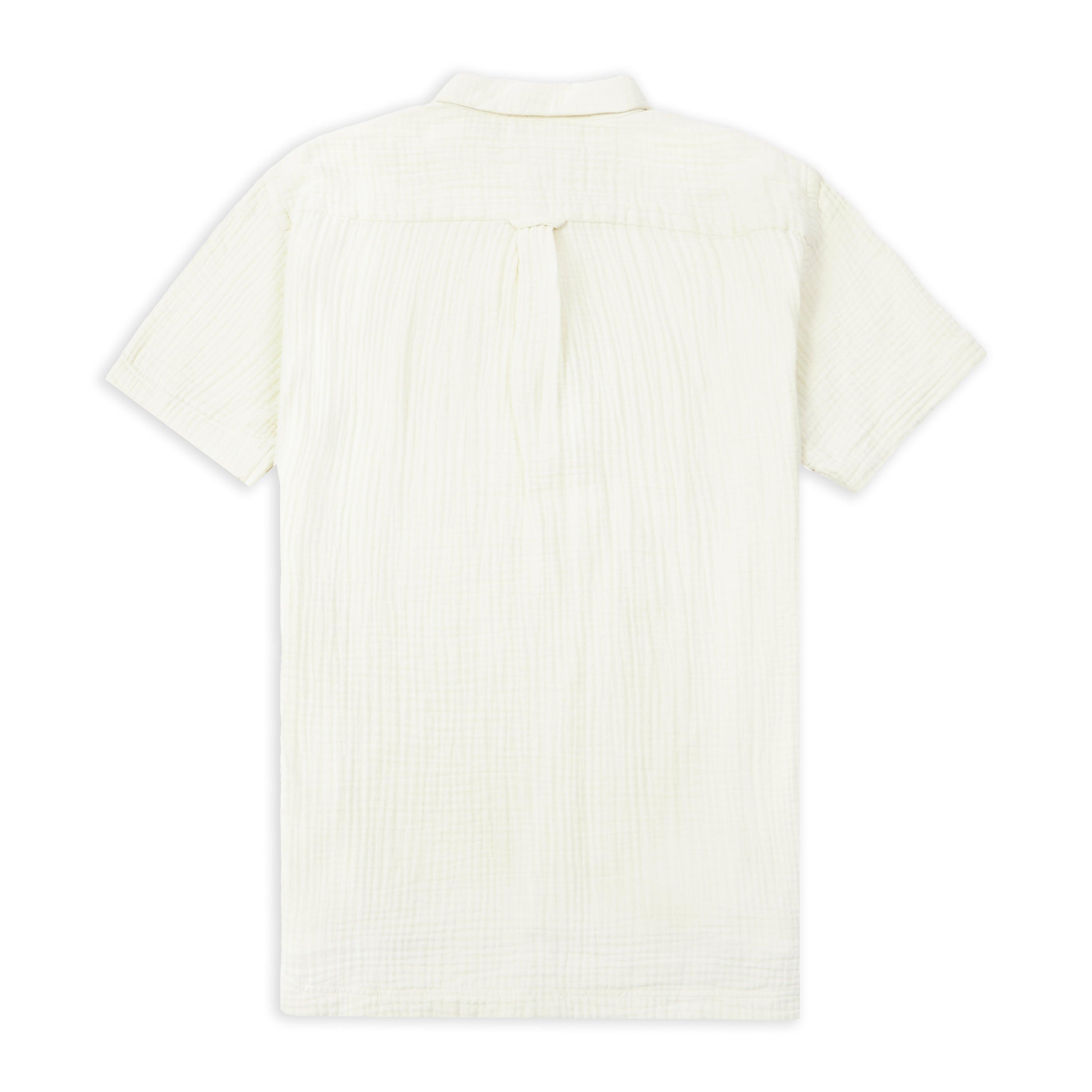 Short Sleeve Morton Shirt - Cream