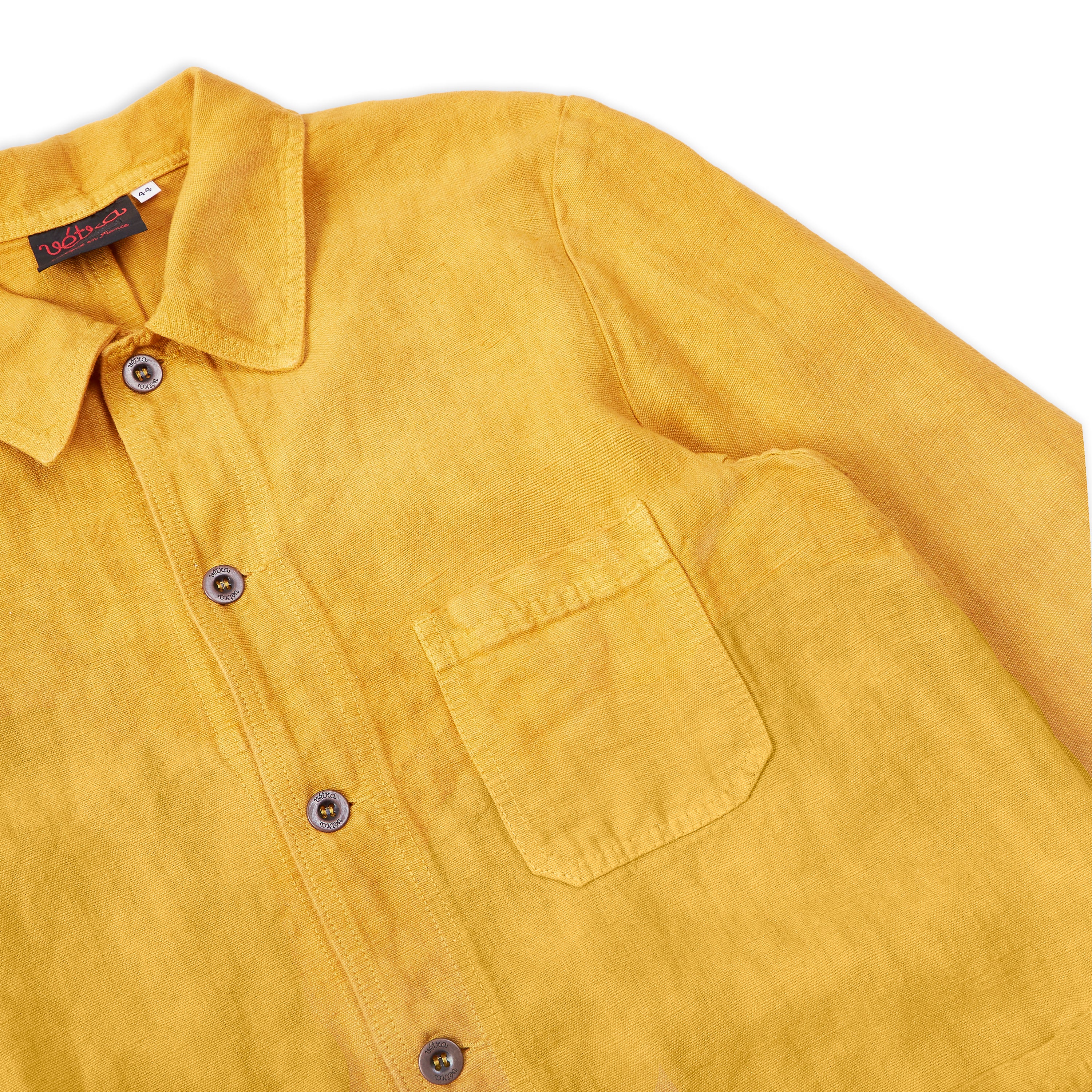 Heavy Linen Jacket - Corn