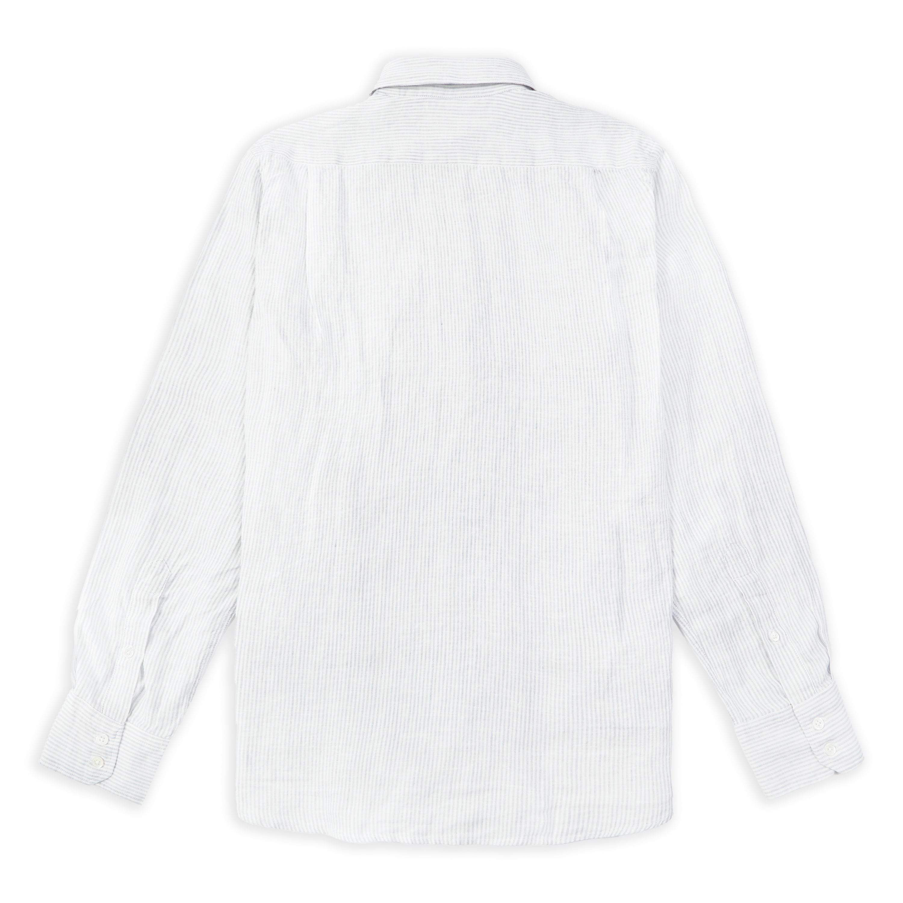 Linen Shirt - Stripe Grey