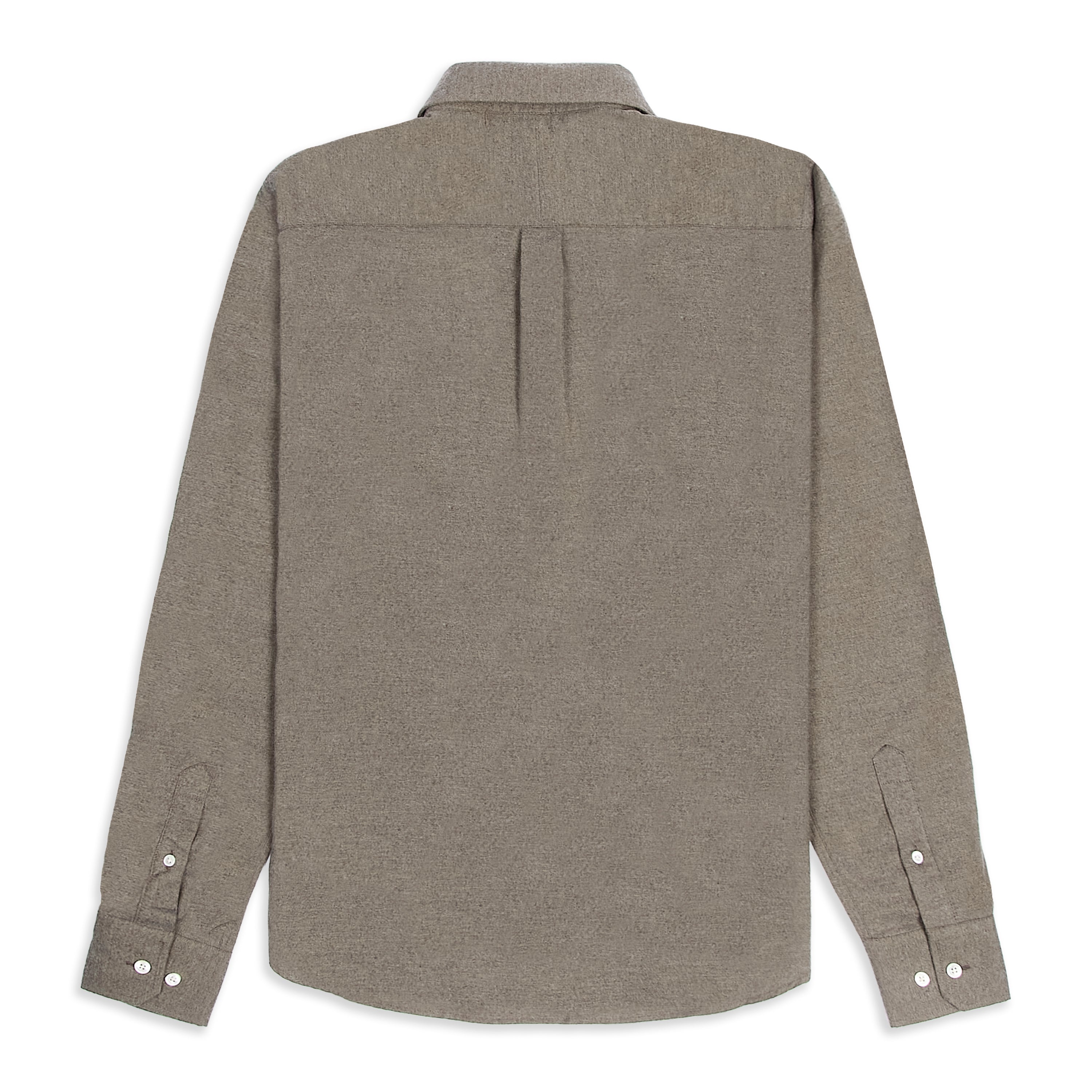 Classic Cotton Shirt - Olive Green